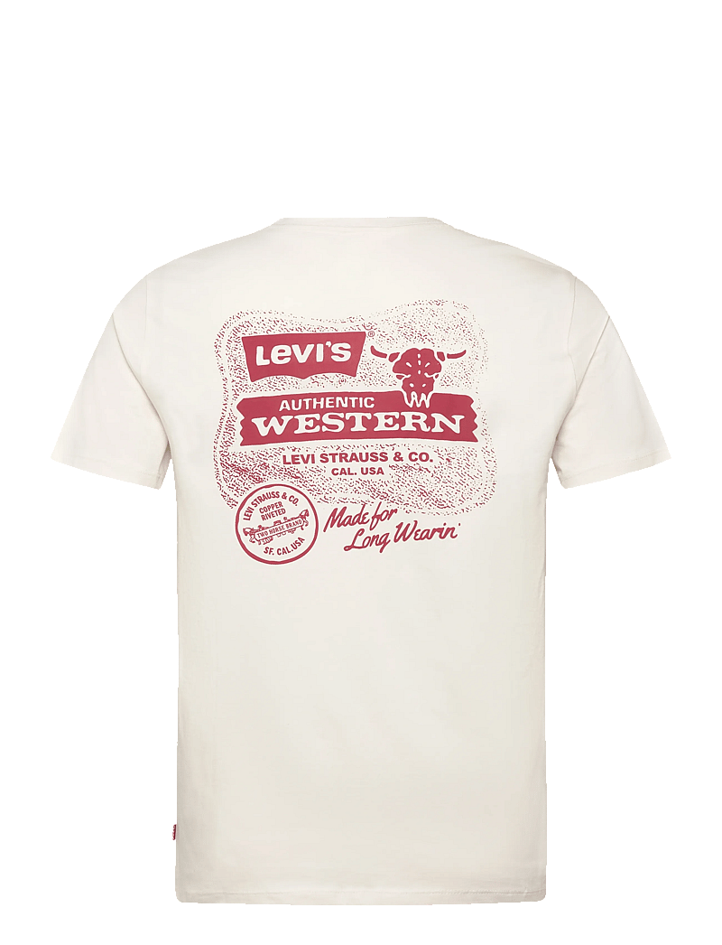 Levi's® - GRAPHIC CREWNECK TEE MADE FOR - lühikeste varrukatega t-särgid - neutrals - 1