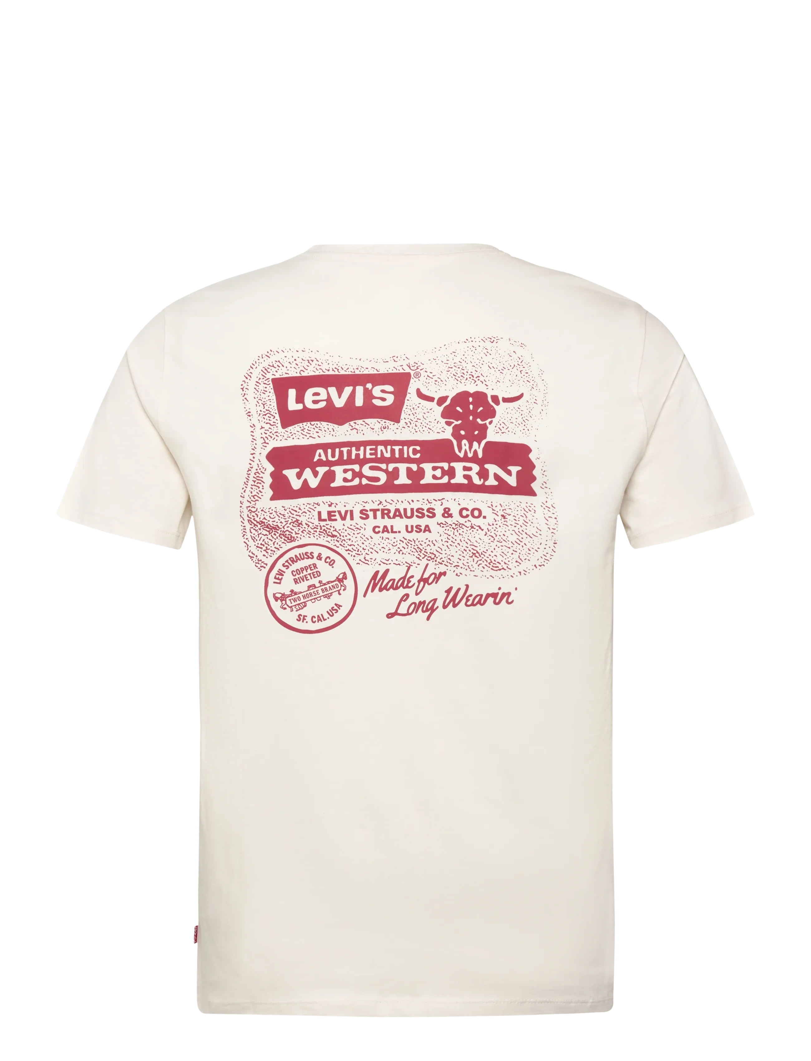 Levi's® - GRAPHIC CREWNECK TEE MADE FOR - marškinėliai trumpomis rankovėmis - neutrals - 2