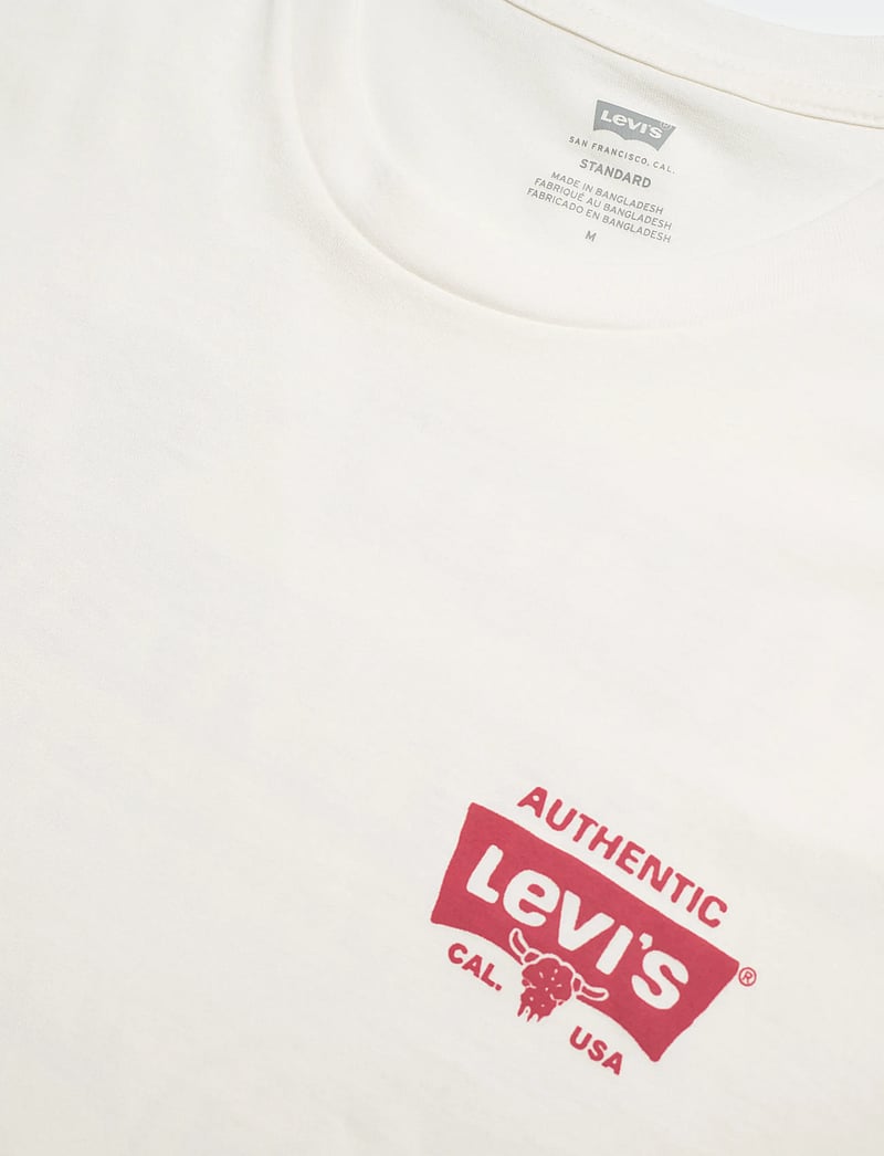 Levi's® - GRAPHIC CREWNECK TEE MADE FOR - lühikeste varrukatega t-särgid - neutrals - 2