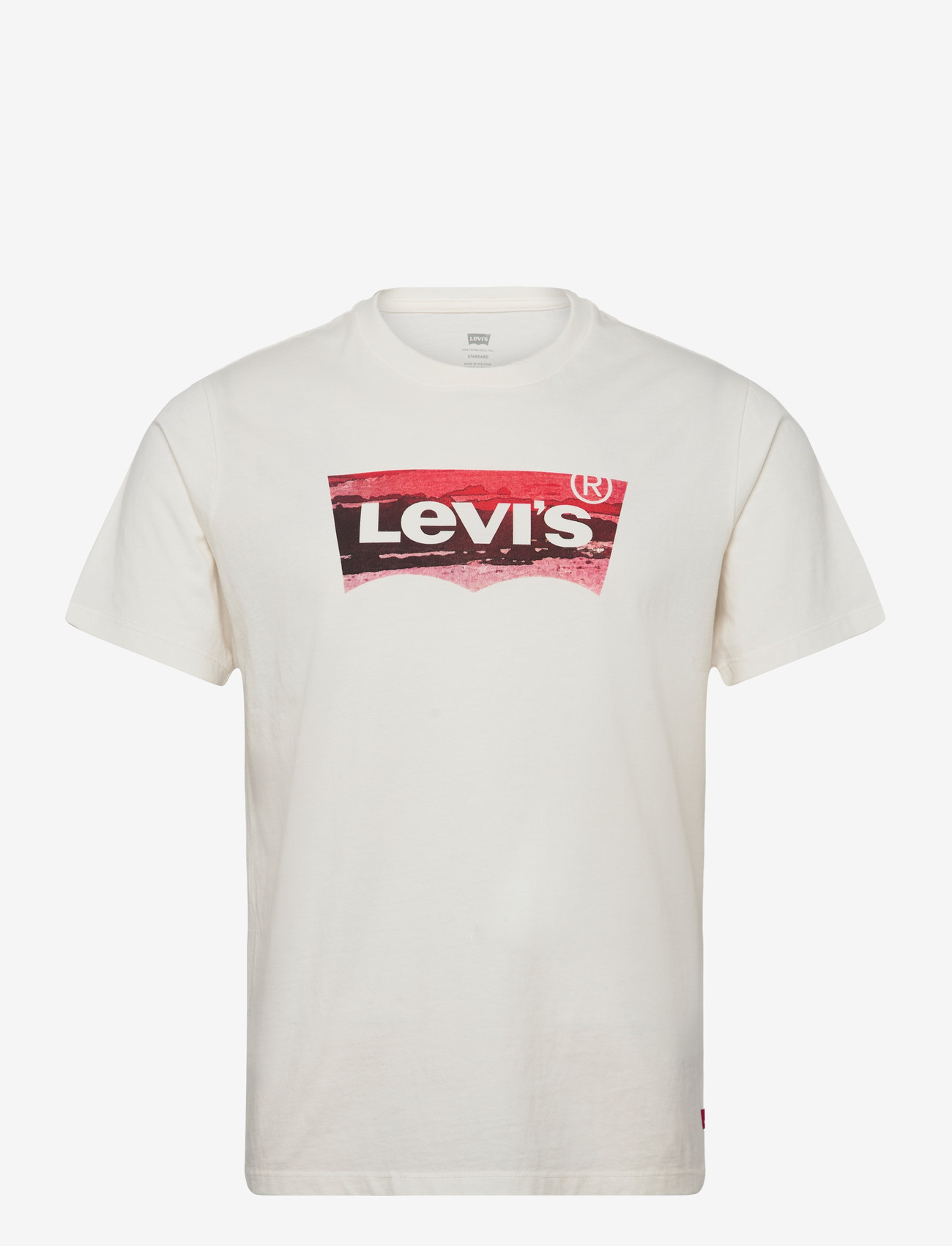 Levi's® - GRAPHIC CREWNECK TEE COASTAL F - kortærmede t-shirts - tans - 0