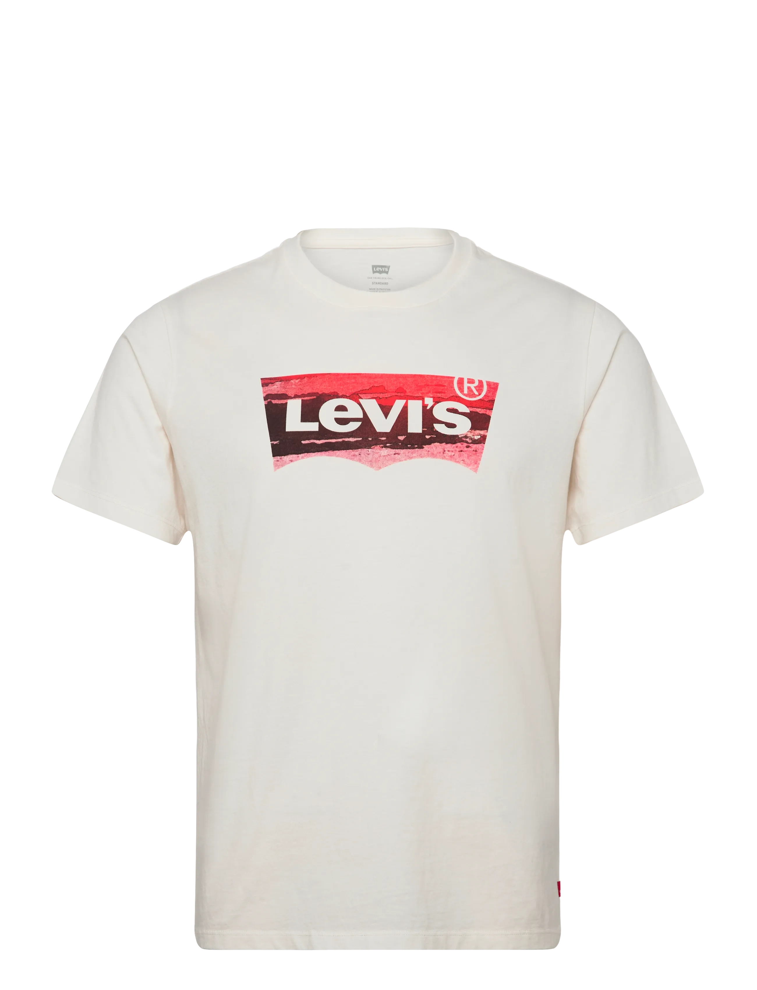 Levi's® GRAPHIC CREWNECK TEE COASTAL F - T-shirts - TANS / beige