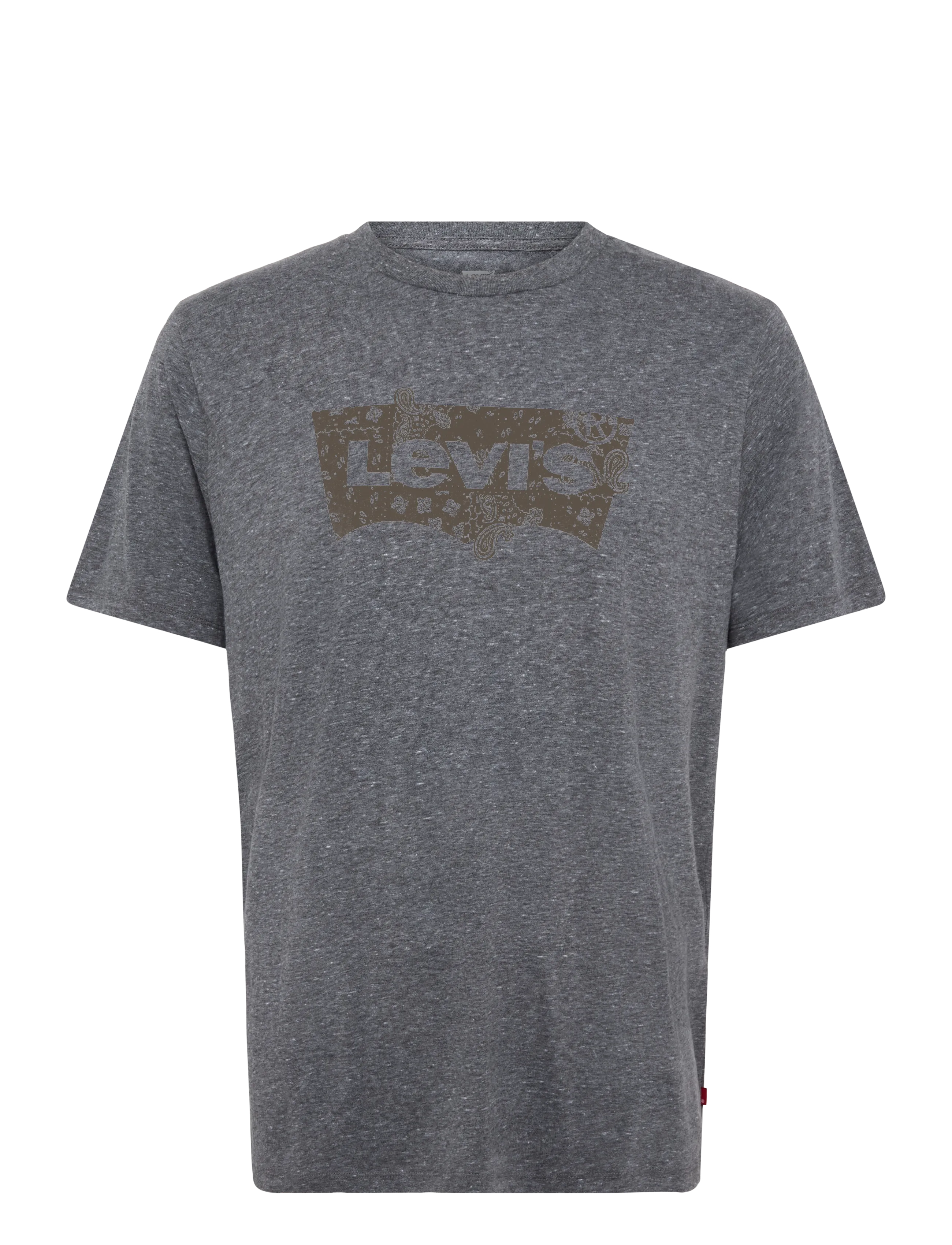 Levi's® - GRAPHIC CREWNECK TEE BANDANA B - kurzärmelige t-shirts - blacks - 1
