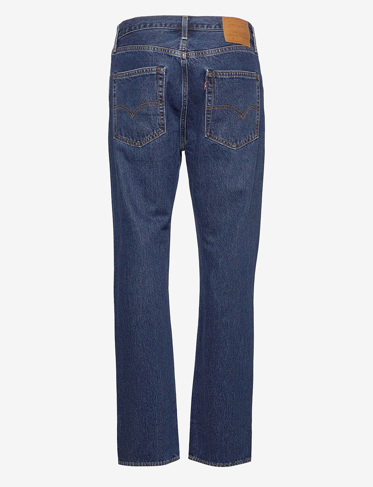 Levi's® - 551Z AUTHENTIC STRAIGHT RUBBER - med indigo - worn in - 2