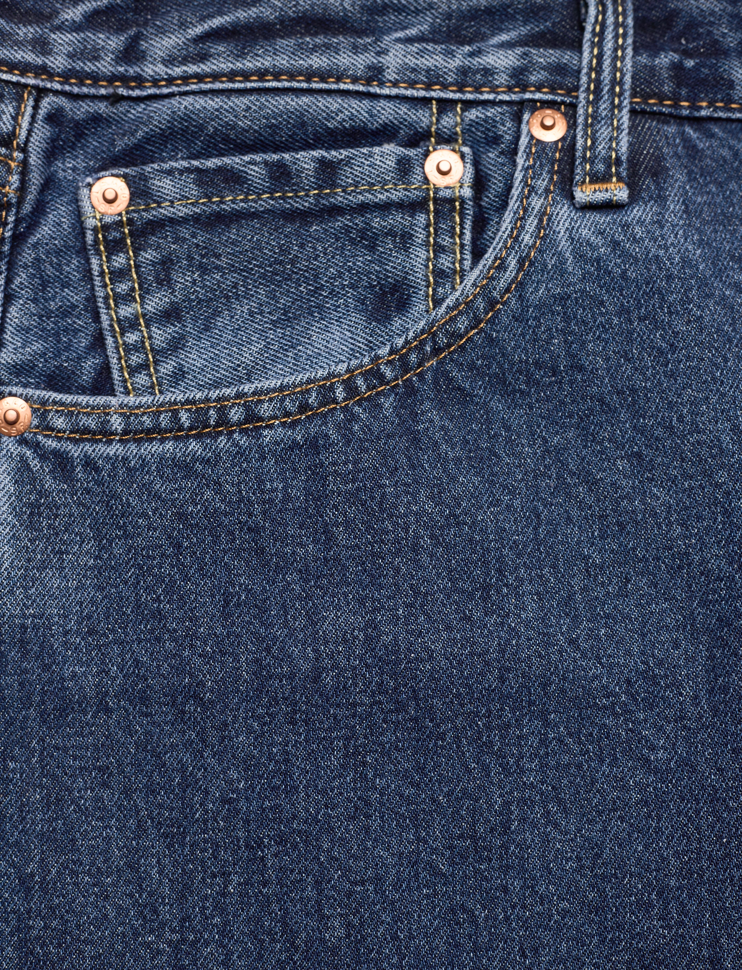 Levi's® - 551Z AUTHENTIC STRAIGHT RUBBER - med indigo - worn in - 4