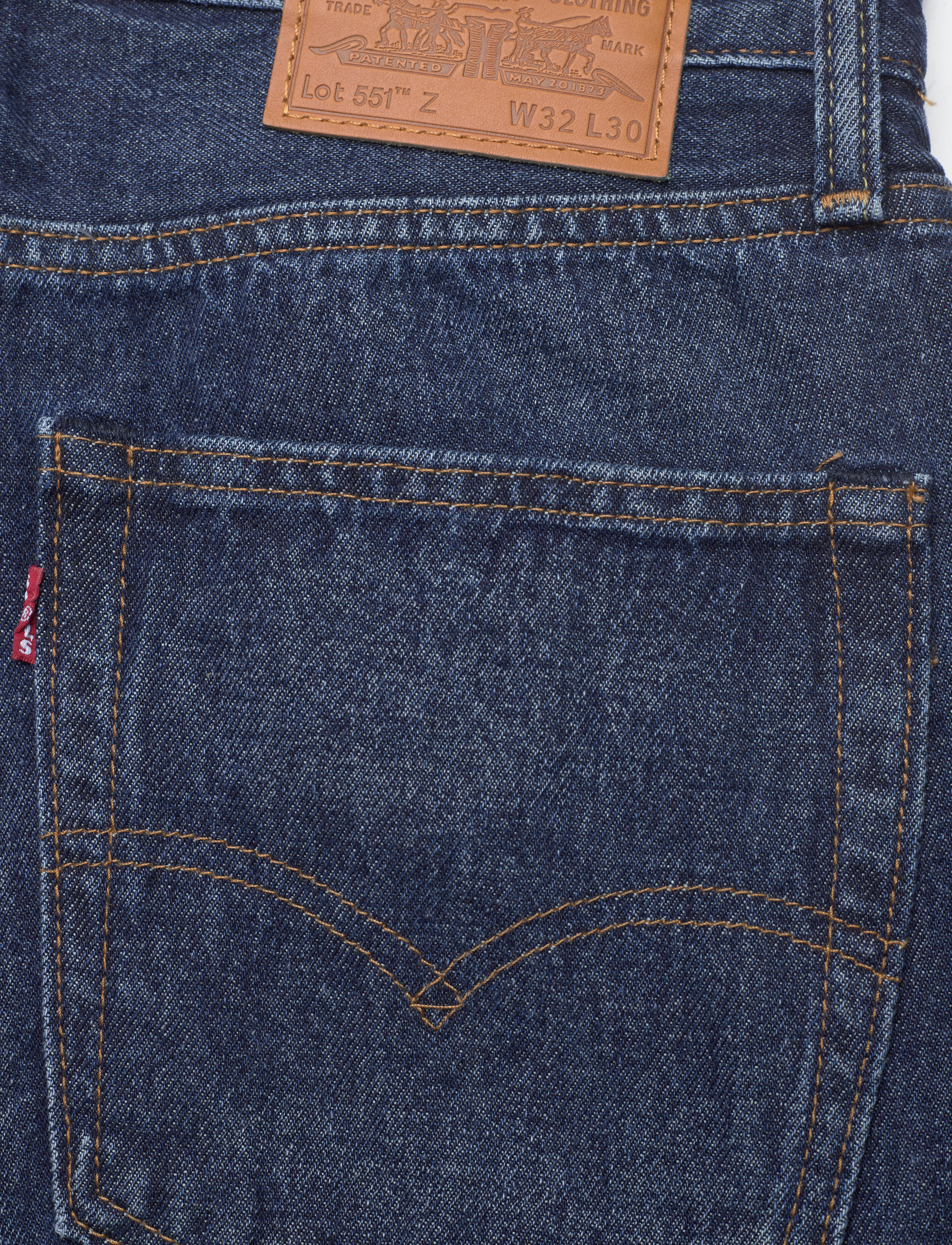 LEVI´S Men - 551Z AUTHENTIC STRAIGHT DOIN I - dark indigo - worn in - 4