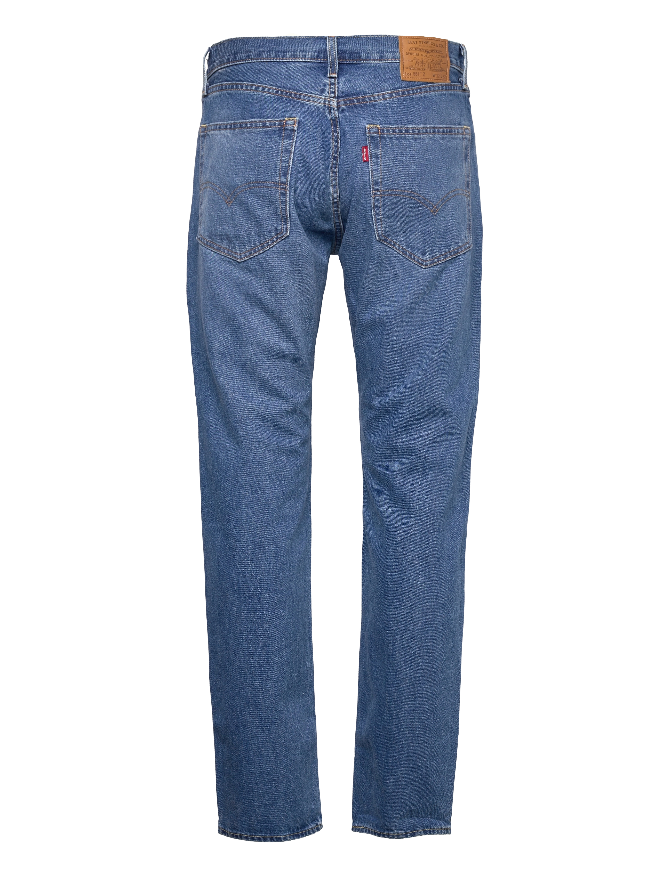 Levi's® - 551Z AUTHENTIC STRAIGHT EXPRES - med indigo - flat finish - 1