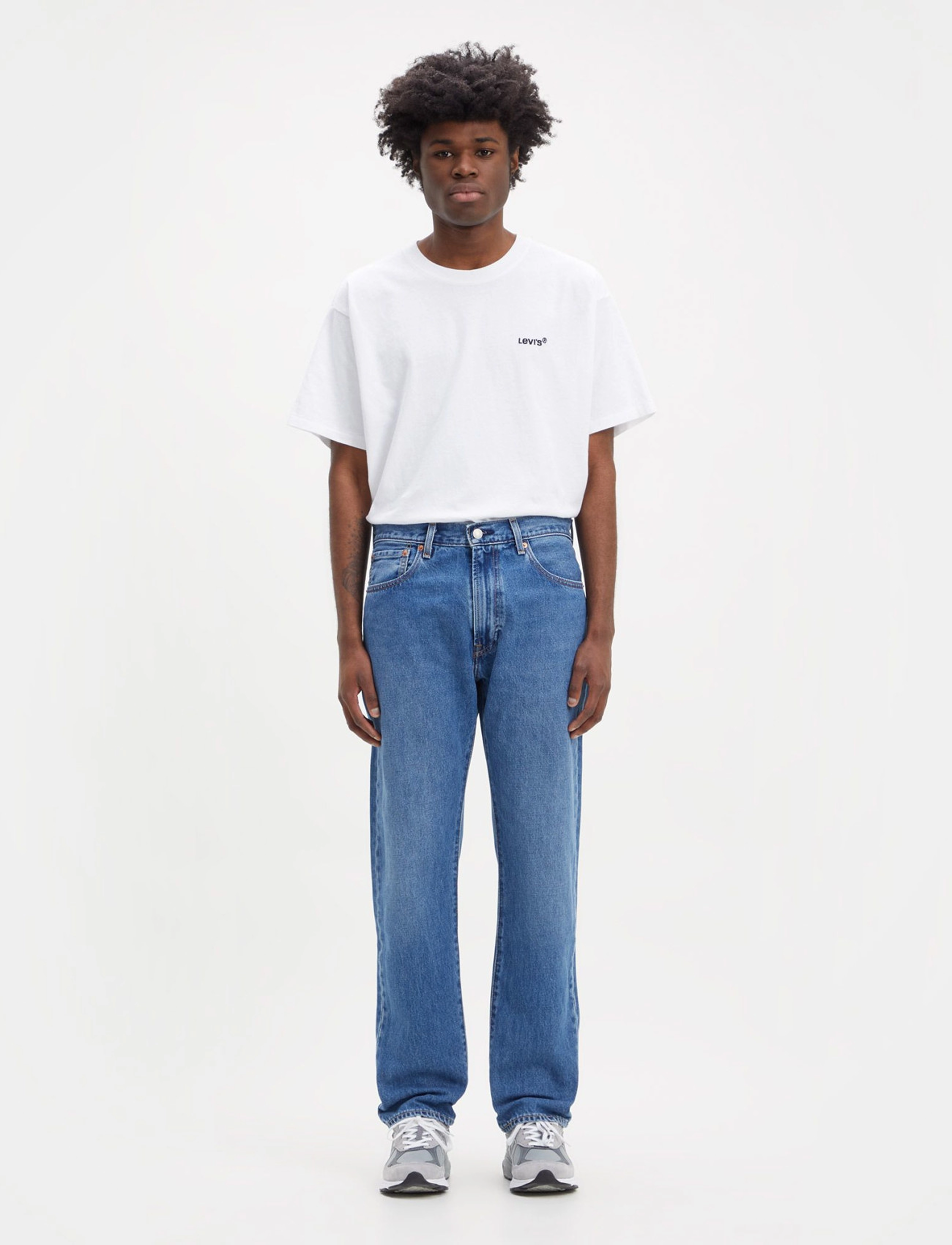 Levi's® - 551Z AUTHENTIC STRAIGHT EXPRES - med indigo - flat finish - 3