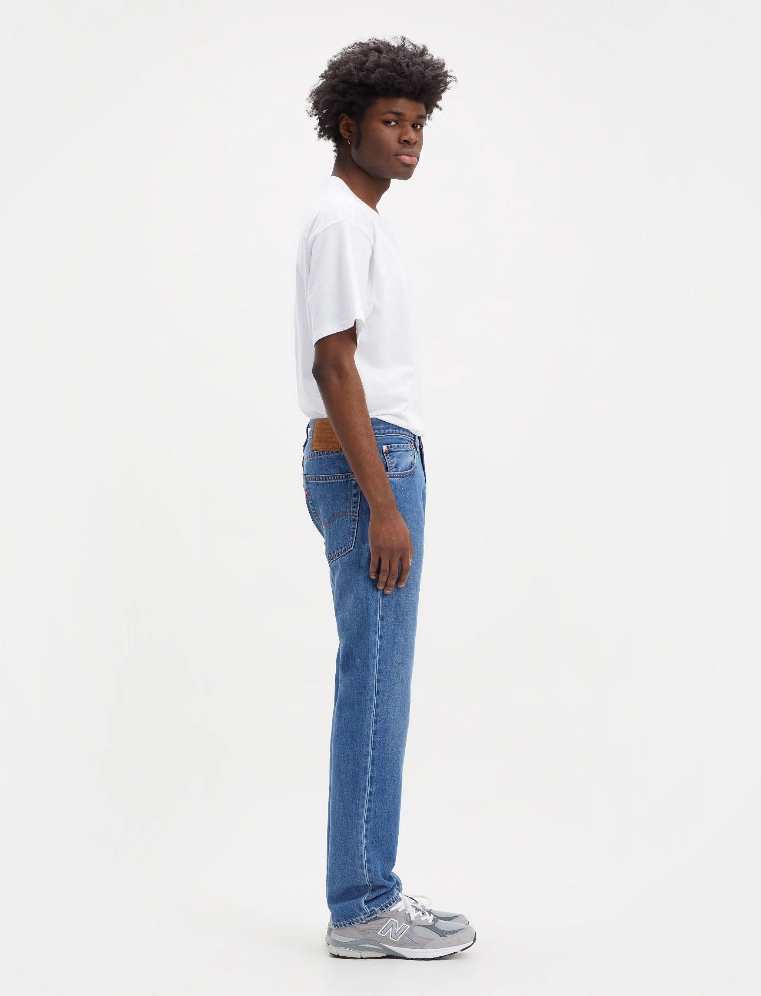 Levi's® - 551Z AUTHENTIC STRAIGHT EXPRES - med indigo - flat finish - 5