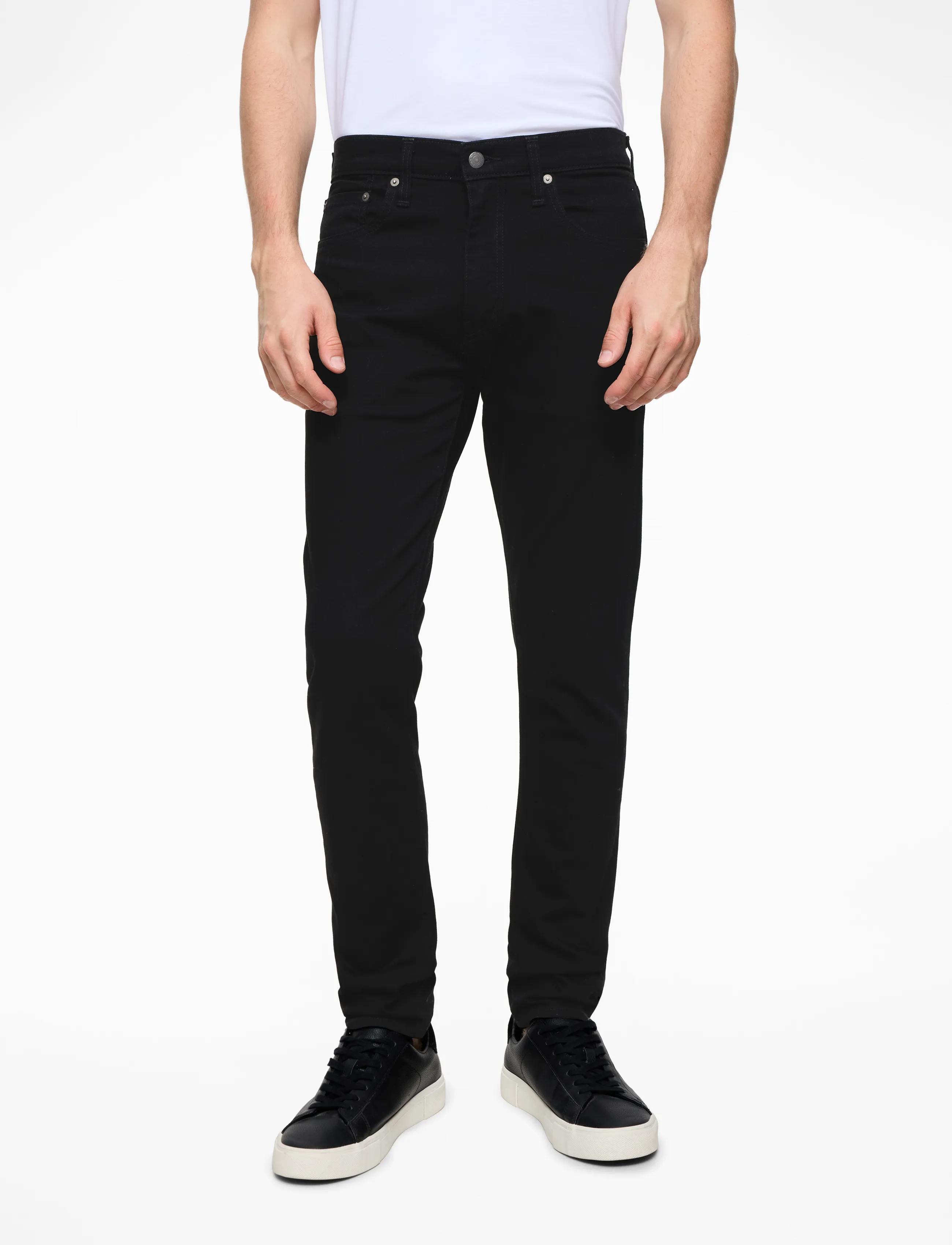 Levi's® 512 SLIM TAPER NIGHTSHINE - Tagasi põhilise juurde - BLACKS / black