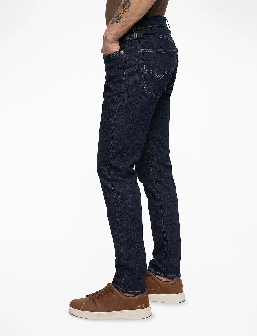 Levi's® - 512 SLIM TAPER ROCK COD - kitsad teksad - dark indigo - flat finish - 3
