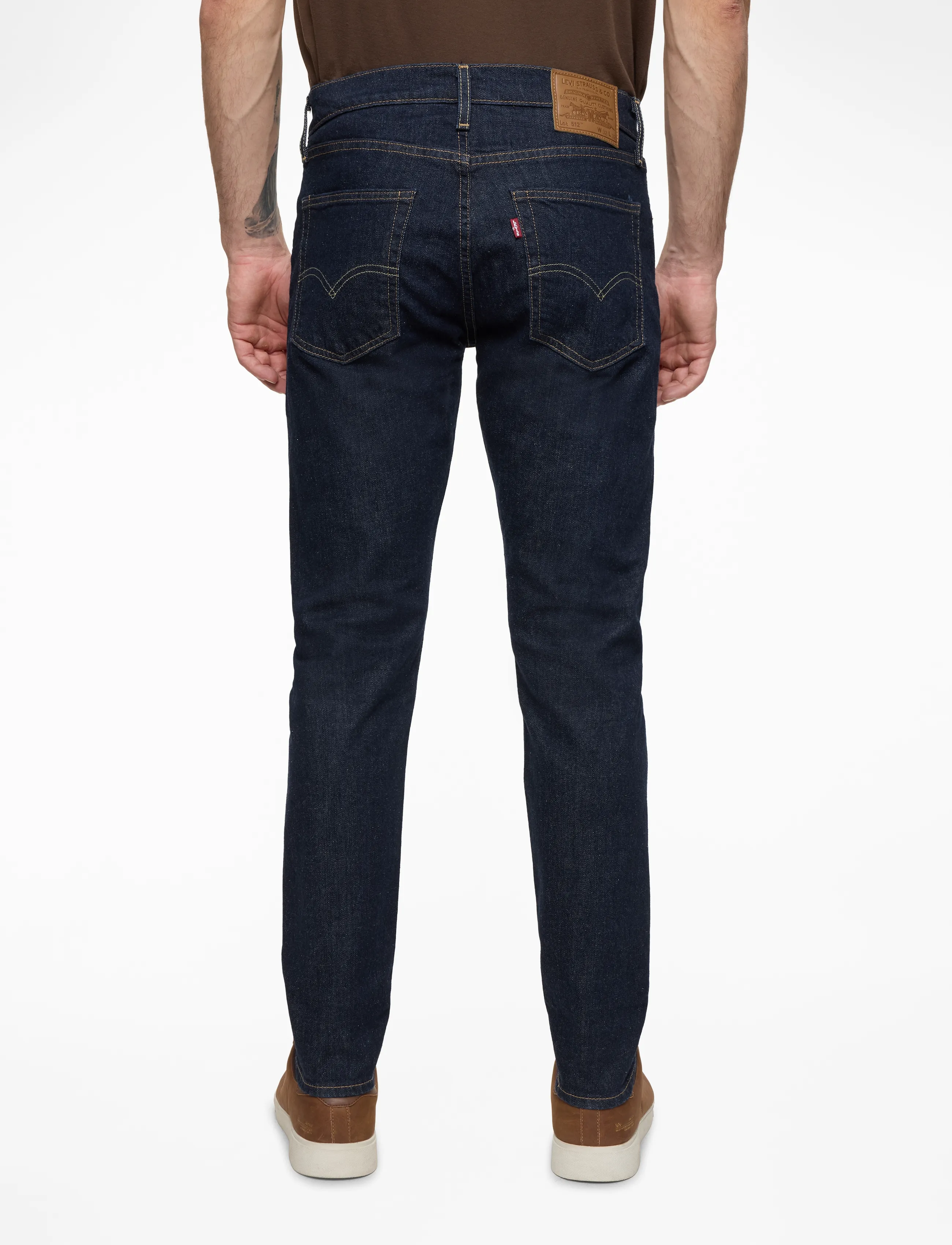Levi's® - 512 SLIM TAPER ROCK COD - miesten - dark indigo - flat finish - 4
