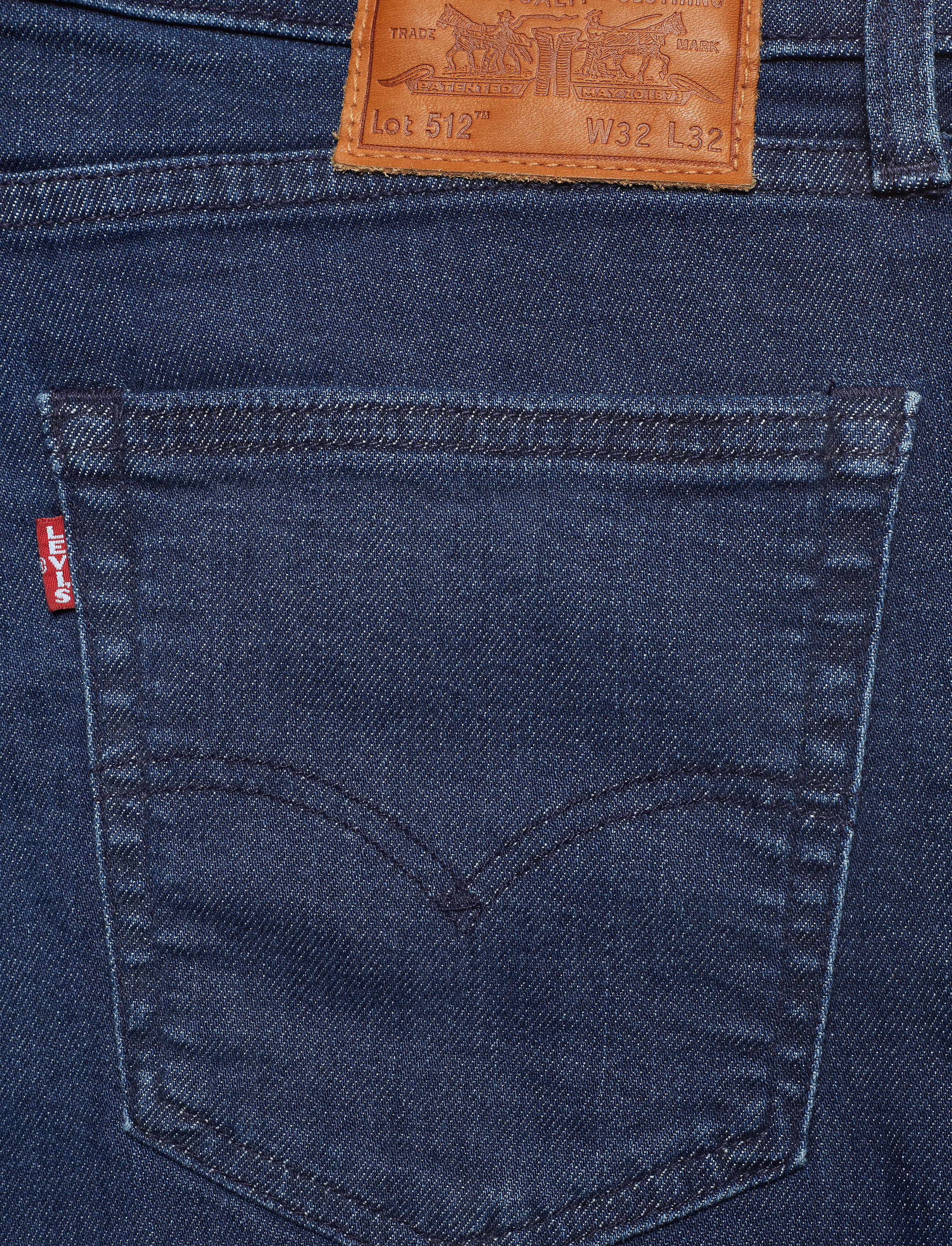 LEVI´S Men - 512 SLIM TAPER SAGE OVERT ADV - dark indigo - worn in - 4