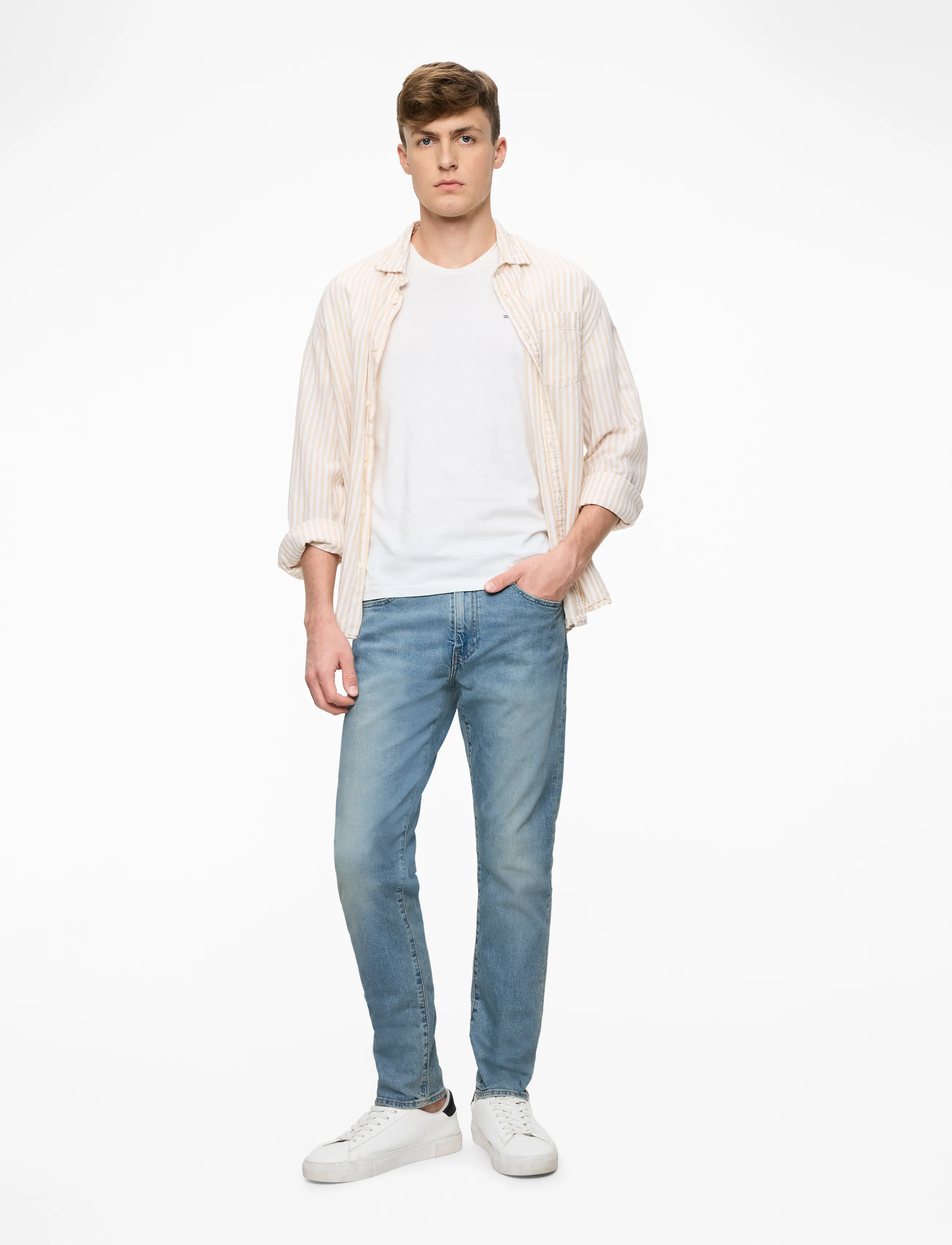 Levi's® - 512 SLIM TAPER PELICAN RUST - hosen & jeans - med indigo - flat finish - 2