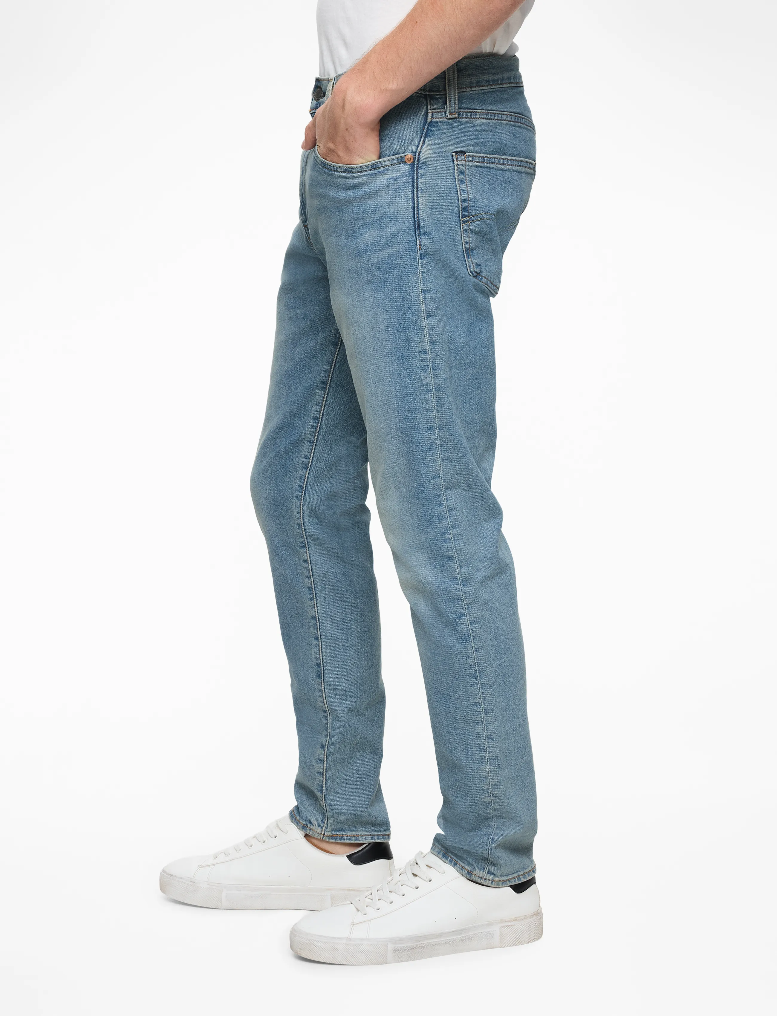 Levi's® - 512 SLIM TAPER PELICAN RUST - hosen & jeans - med indigo - flat finish - 3