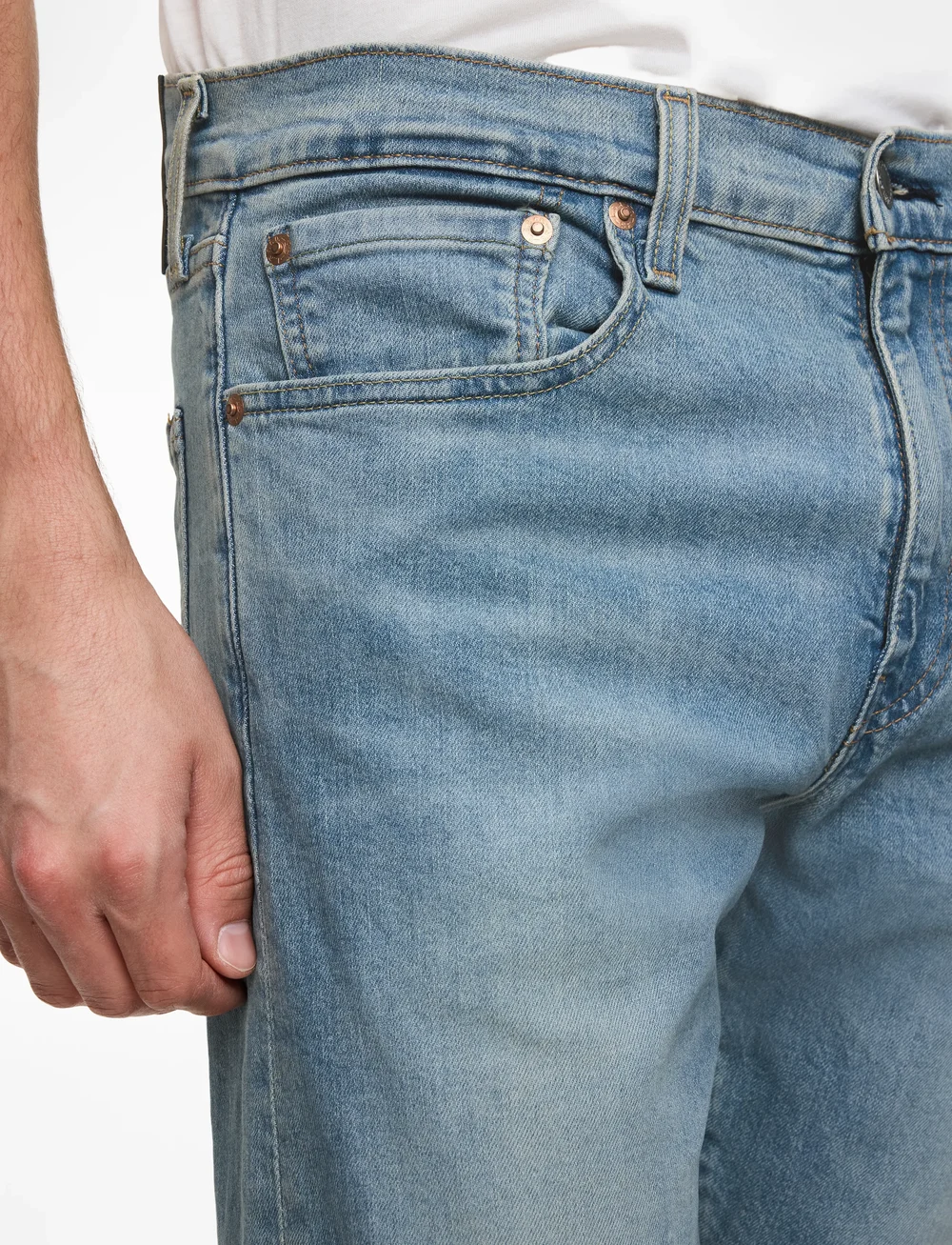 Levi's® - 512 SLIM TAPER PELICAN RUST - skinny jeans - med indigo - flat finish - 5