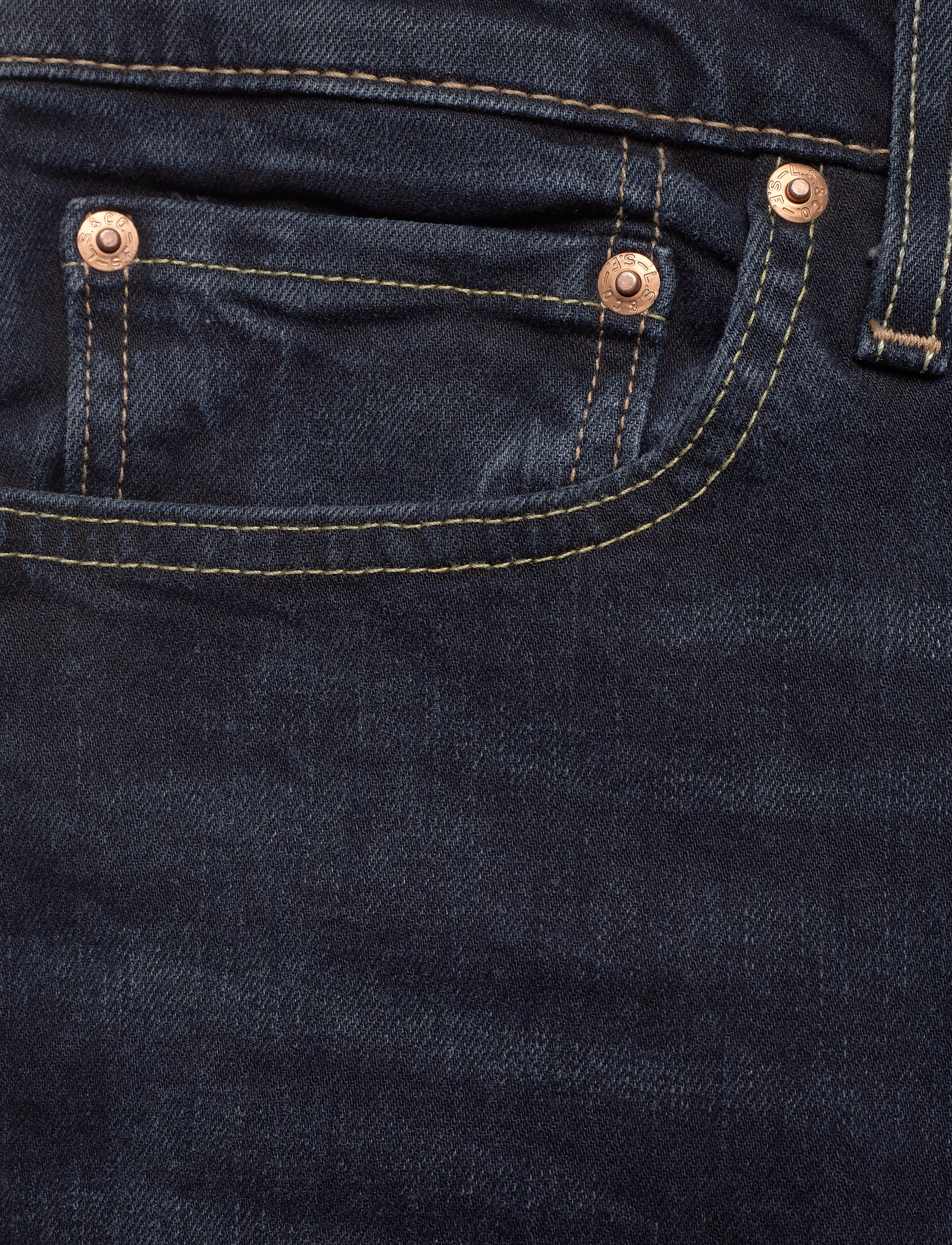 LEVI´S Men - 512 SLIM TAPER SHAKE THE BOAT - dark indigo - worn in - 2