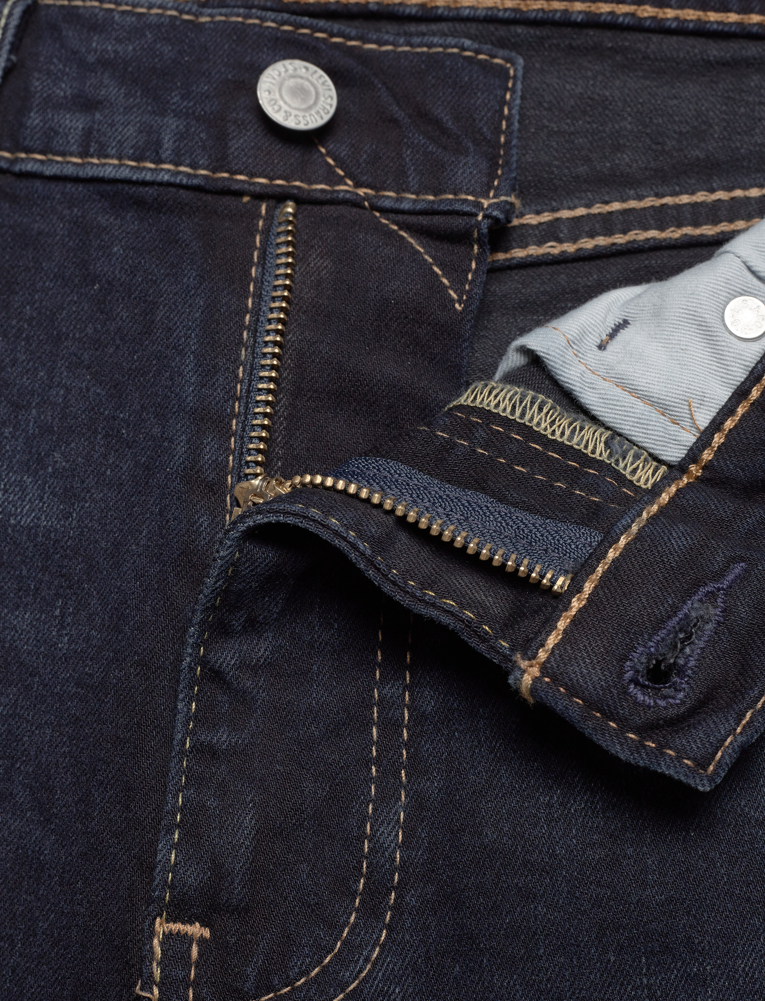 LEVI´S Men - 512 SLIM TAPER SHAKE THE BOAT - dark indigo - worn in - 3