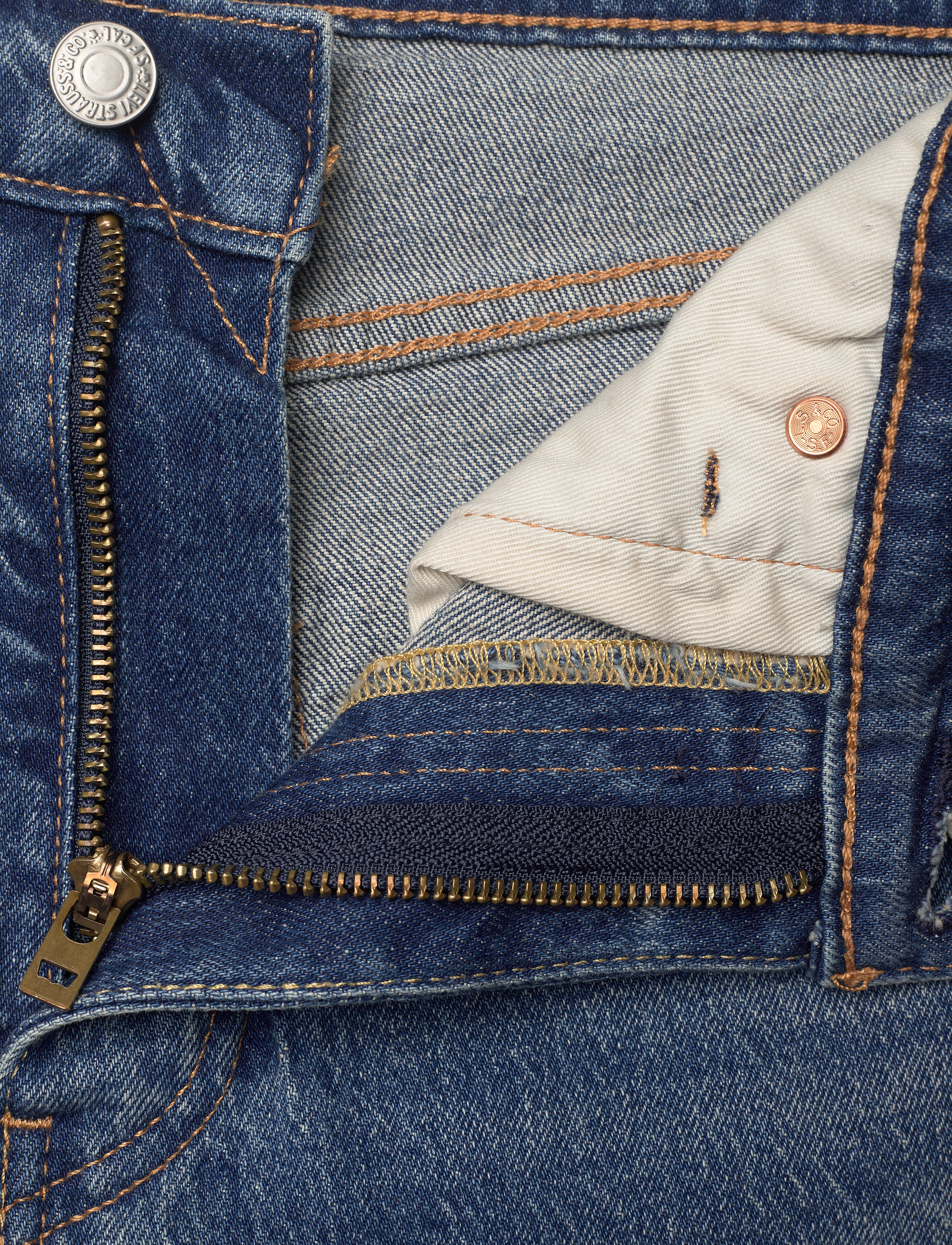 LEVI´S Men - 512 SLIM TAPER MONEY IN THE BA - med indigo - worn in - 3