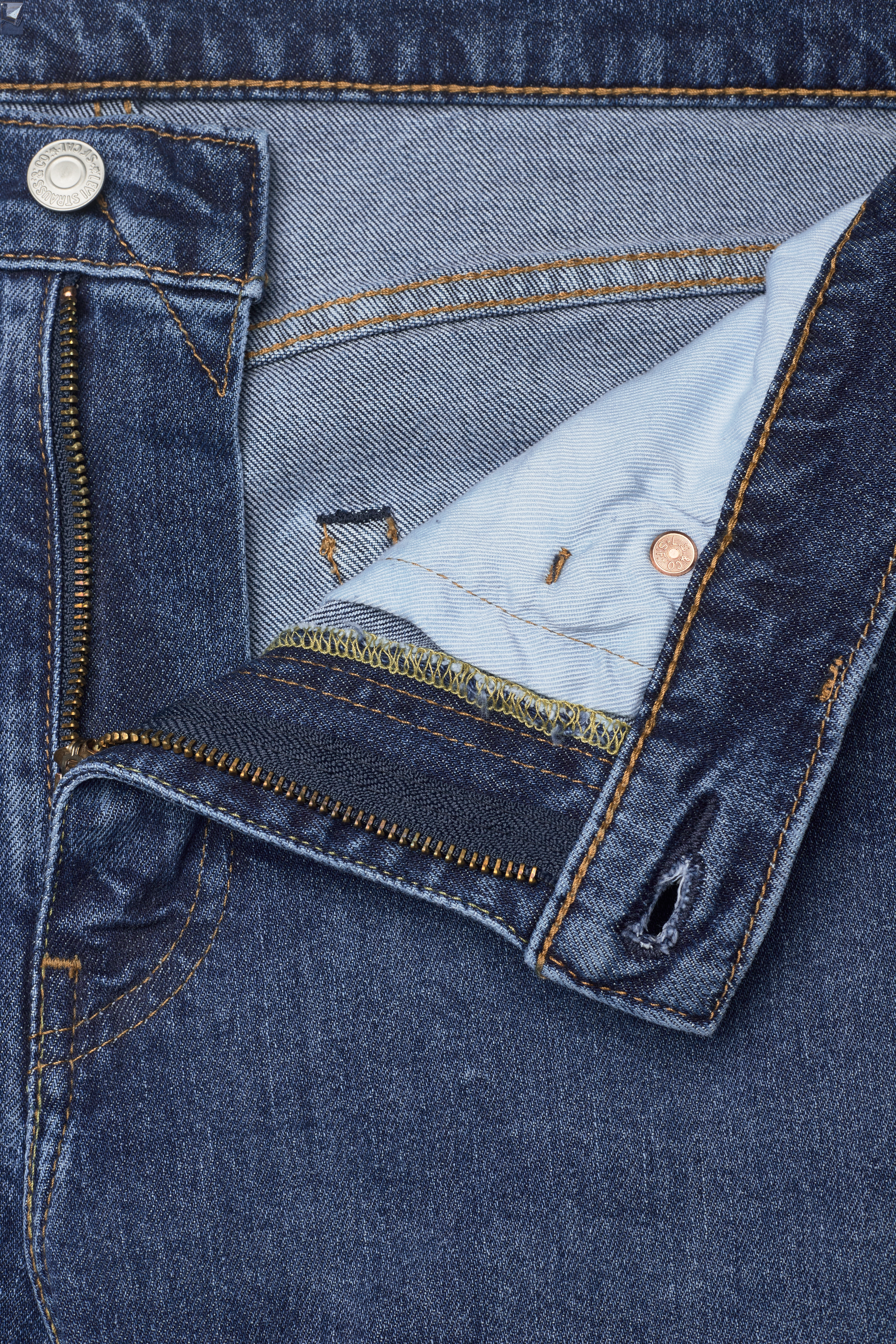 Levi's® - 512 SLIM TAPER Z1962 MEDIUM IN - med indigo - worn in - 4