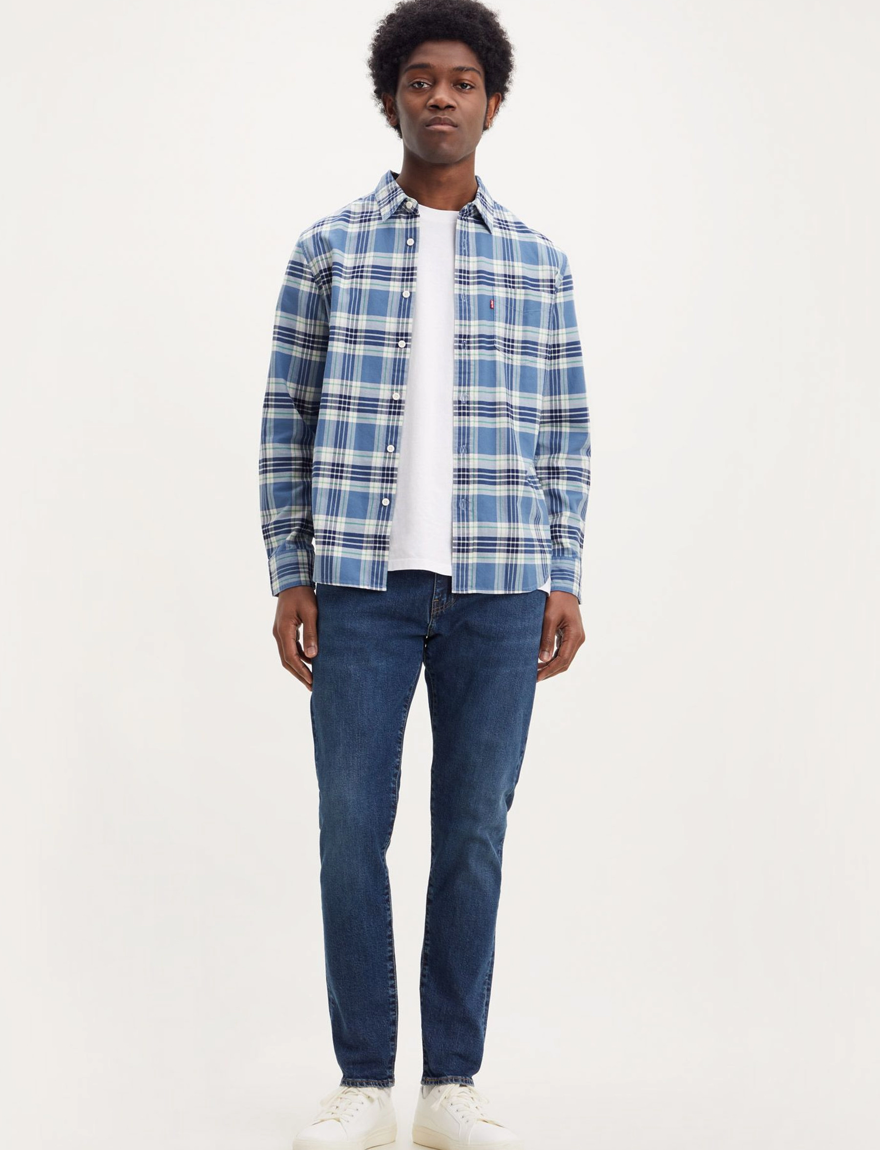 LEVI´S Men - 512 SLIM TAPER EASY NOW ADV - med indigo - worn in - 2