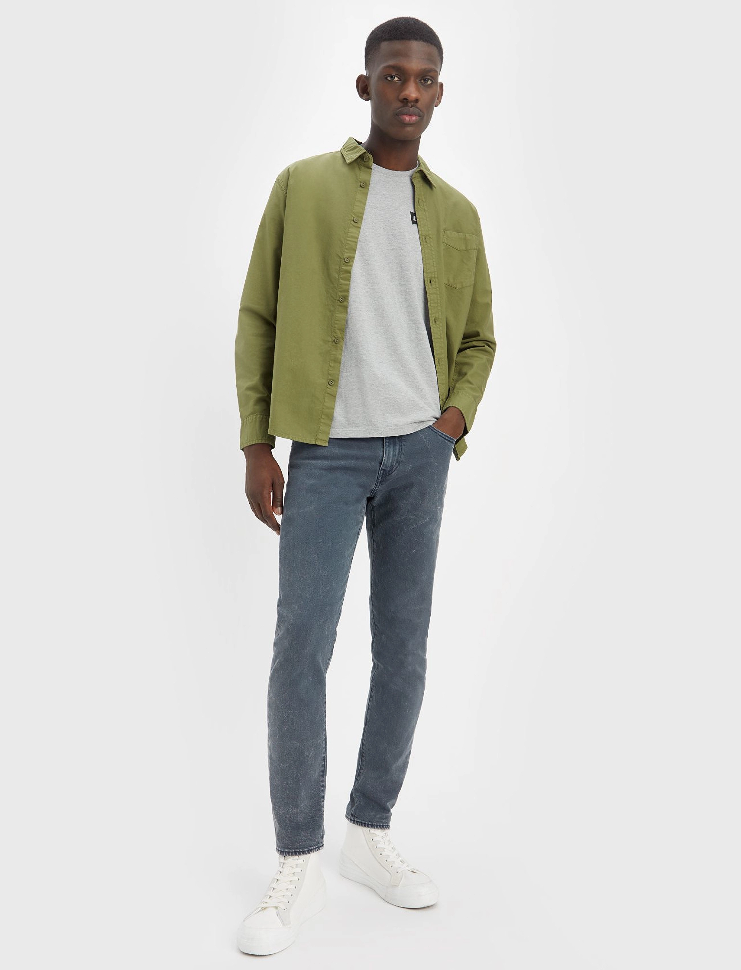 LEVI´S Men - 512 SLIM TAPER FEELS LIKE MAGI - dark indigo - worn in - 2