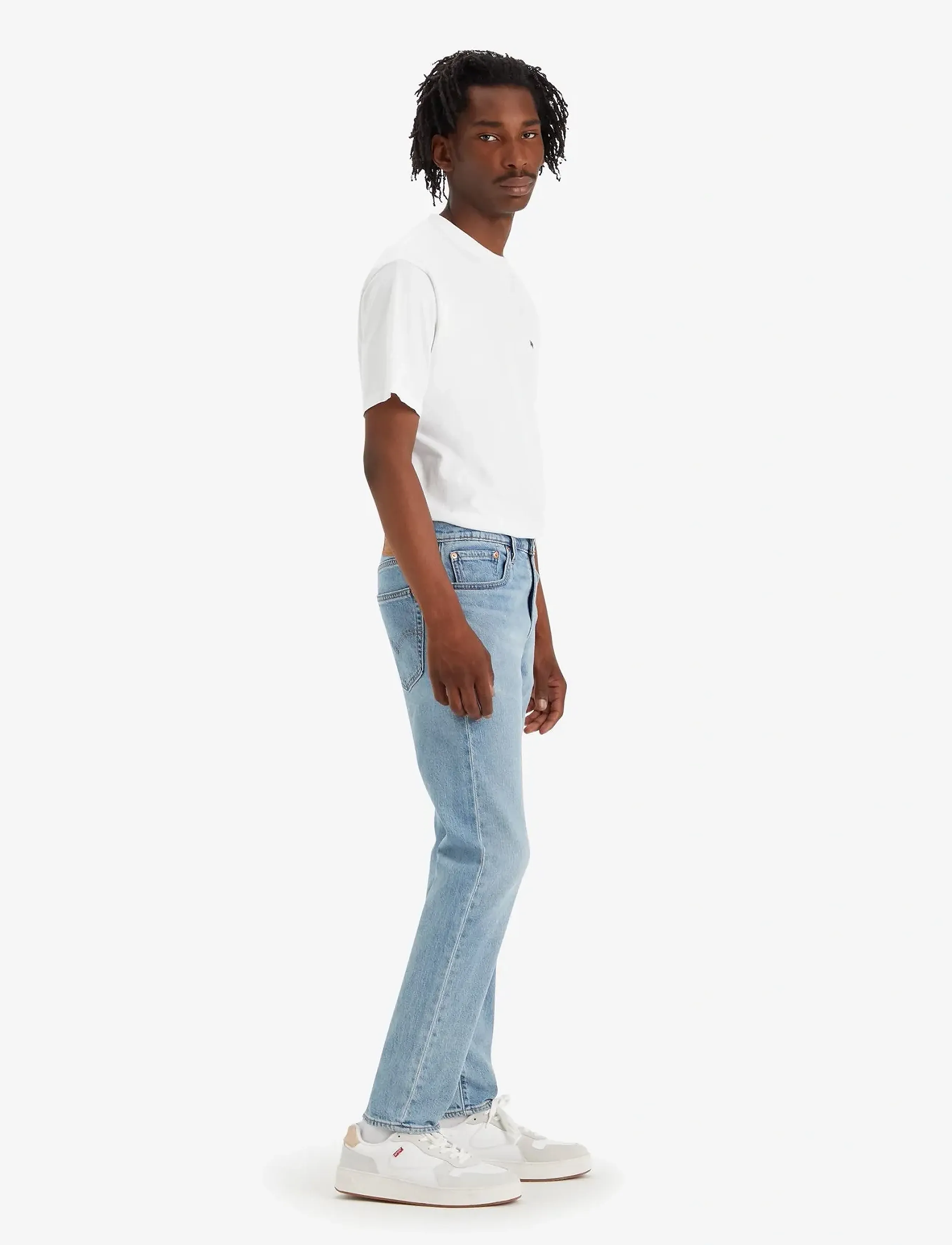 Levi's® - 512 SLIM TAPER CALL IT OFF - med indigo - worn in - 5