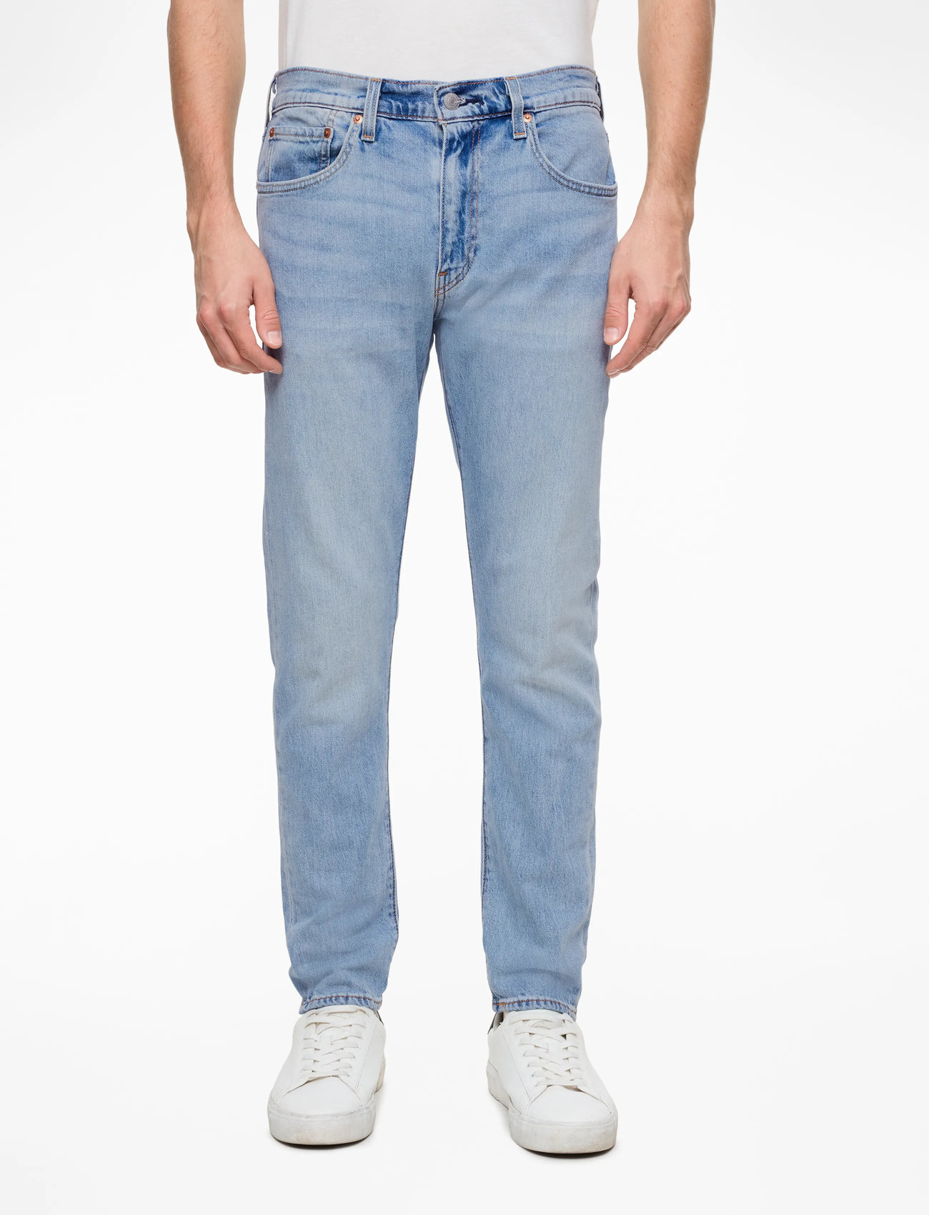 Levi's® - 512 SLIM TAPER CALL IT OFF - regular jeans - med indigo - worn in - 0