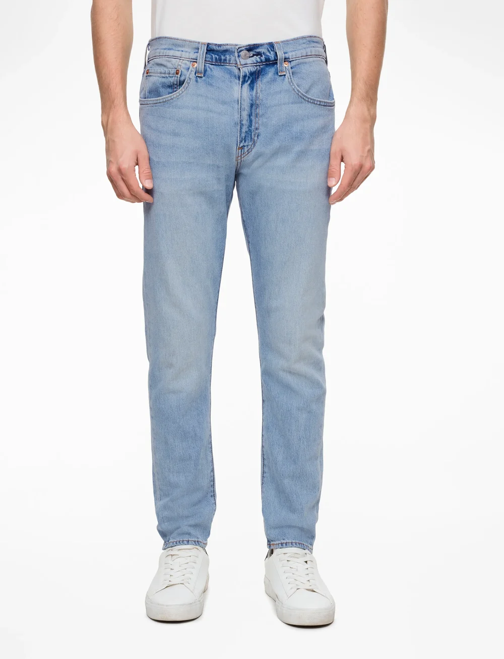 Levi's® - 512 SLIM TAPER CALL IT OFF - regular jeans - med indigo - worn in - 0