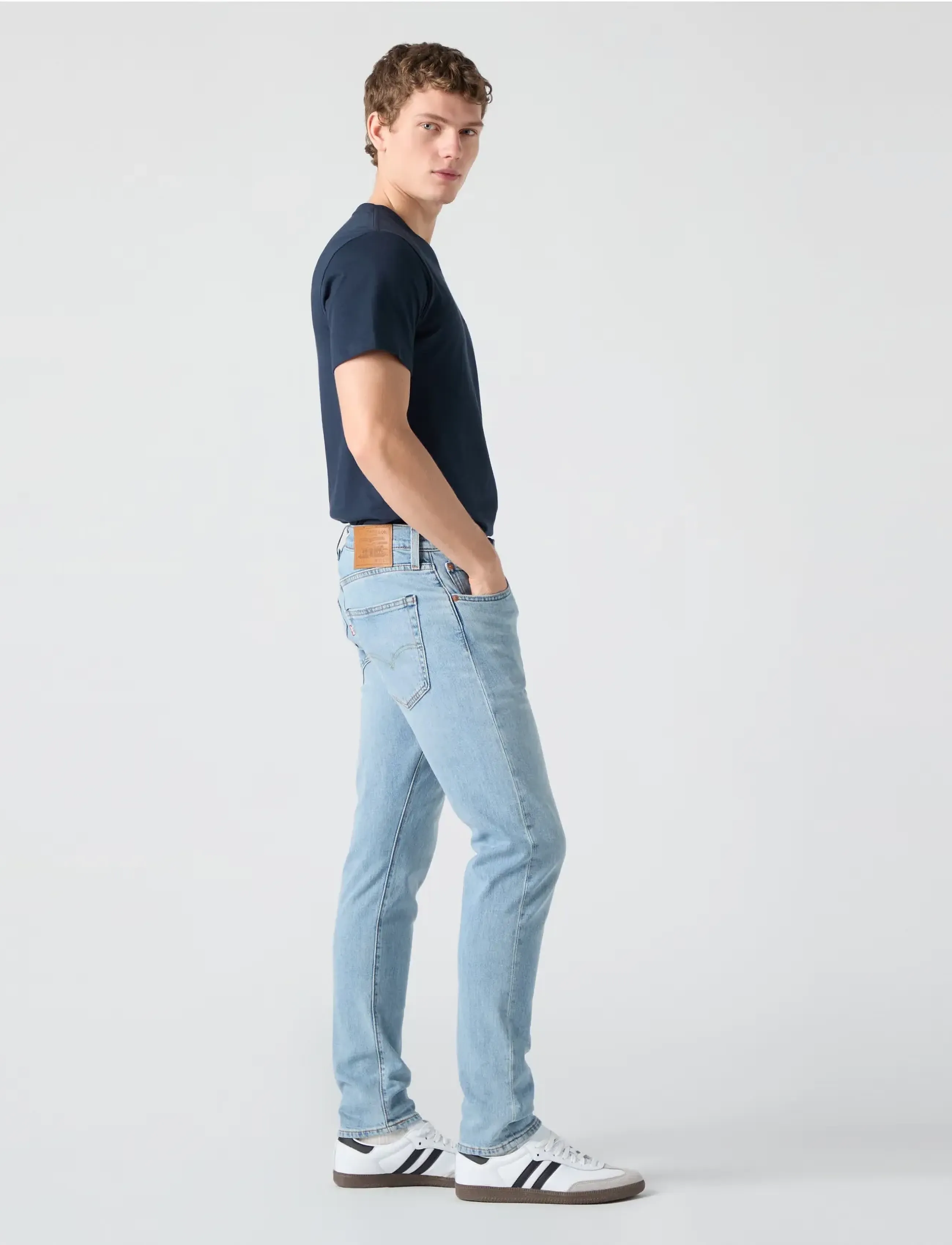 Levi's® 512 SLIM TAPER CALL IT OFF - Tänavastiil - MED INDIGO - WORN IN / blue