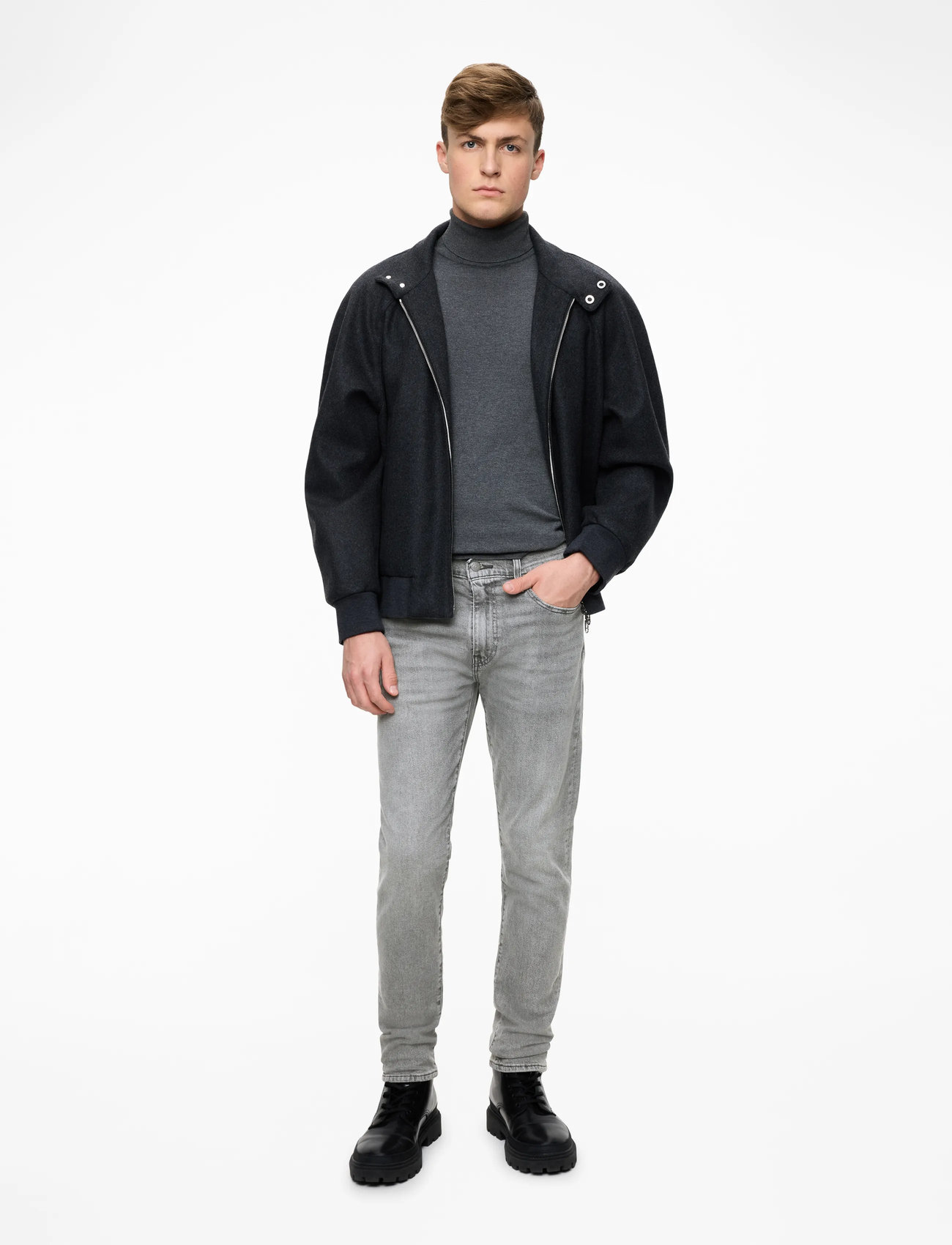 Levi's® - 512 SLIM TAPER WHATEVER YOU LI - tapered jeans - greys - 2