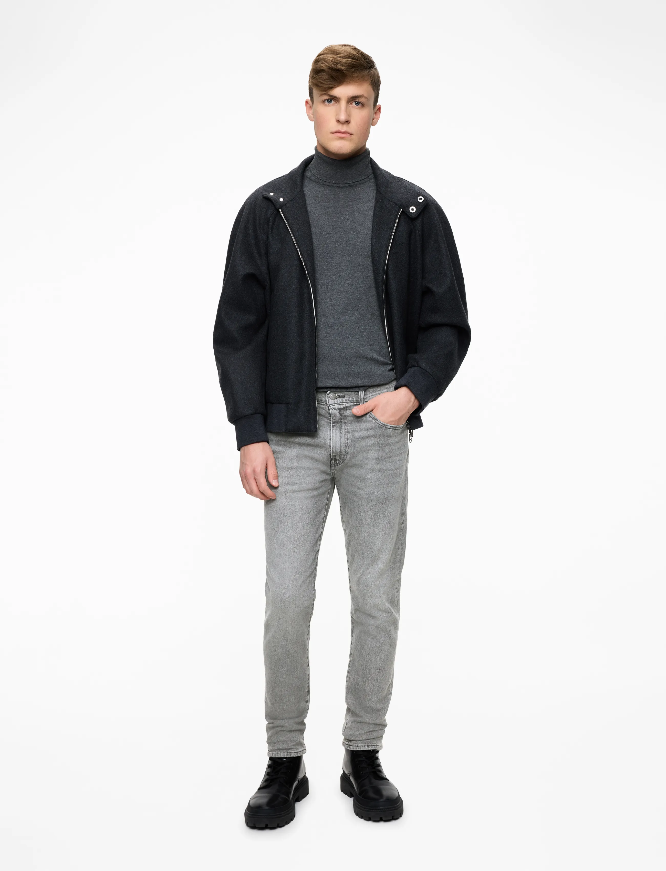 Levi's® - 512 SLIM TAPER WHATEVER YOU LI - oddmjóar gallabuxur - greys - 2