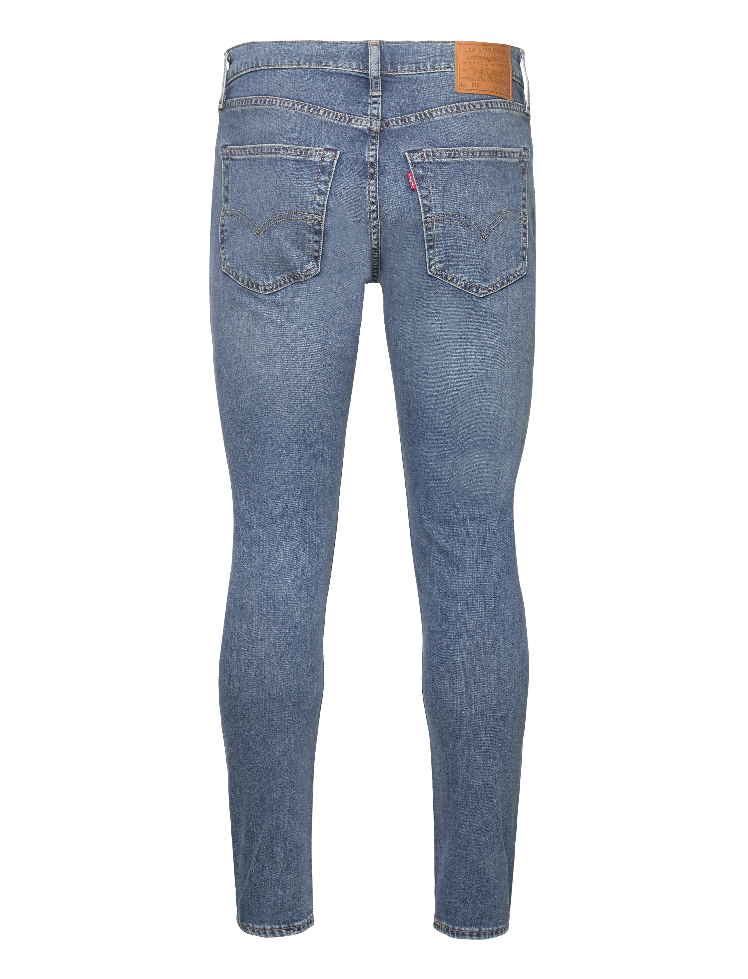 Levi's® - 512 SLIM TAPER POOLSIDE DX COO - med indigo - worn in - 2