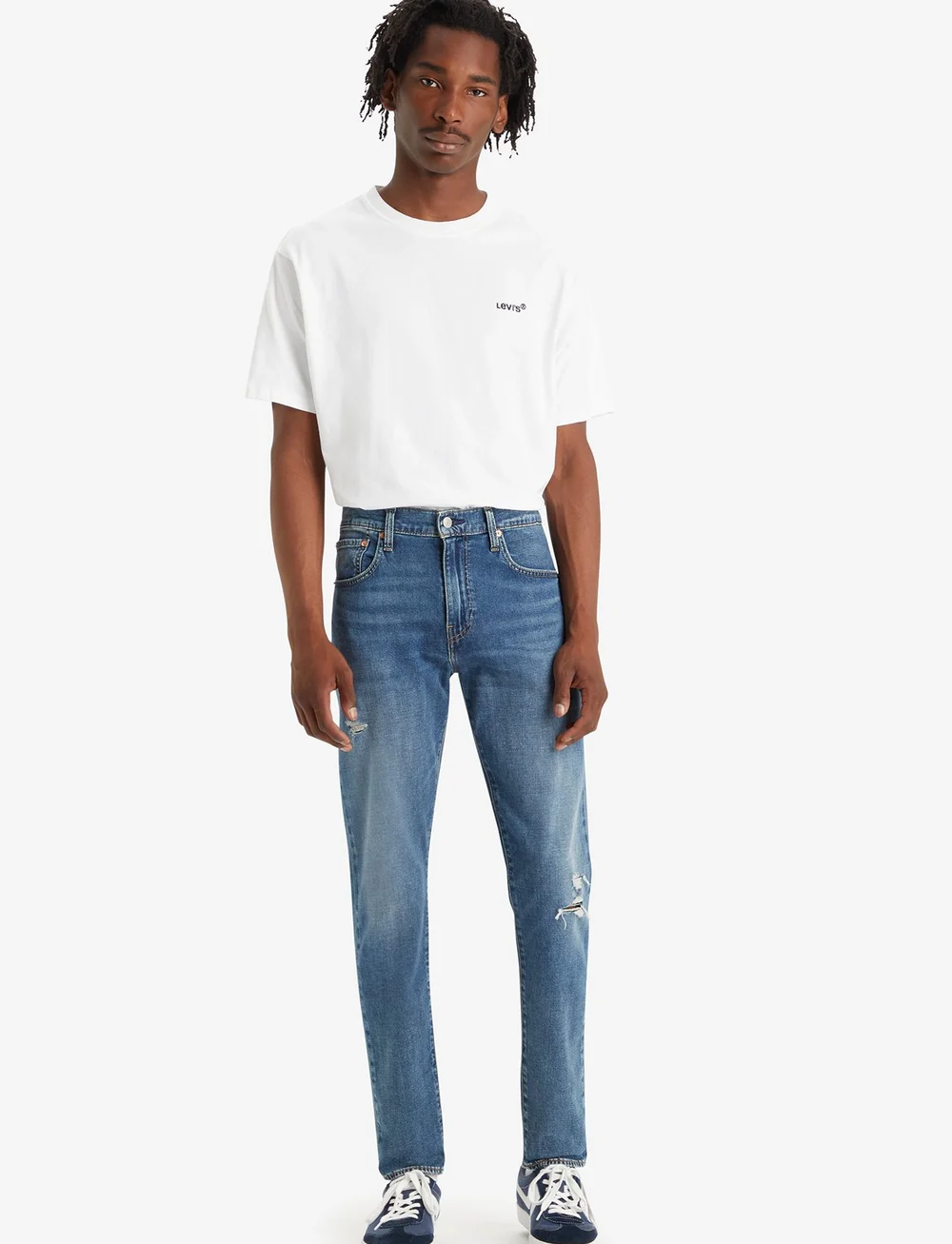 Levi's® - 512 SLIM TAPER POOLSIDE DX COO - slim jeans - med indigo - worn in - 0
