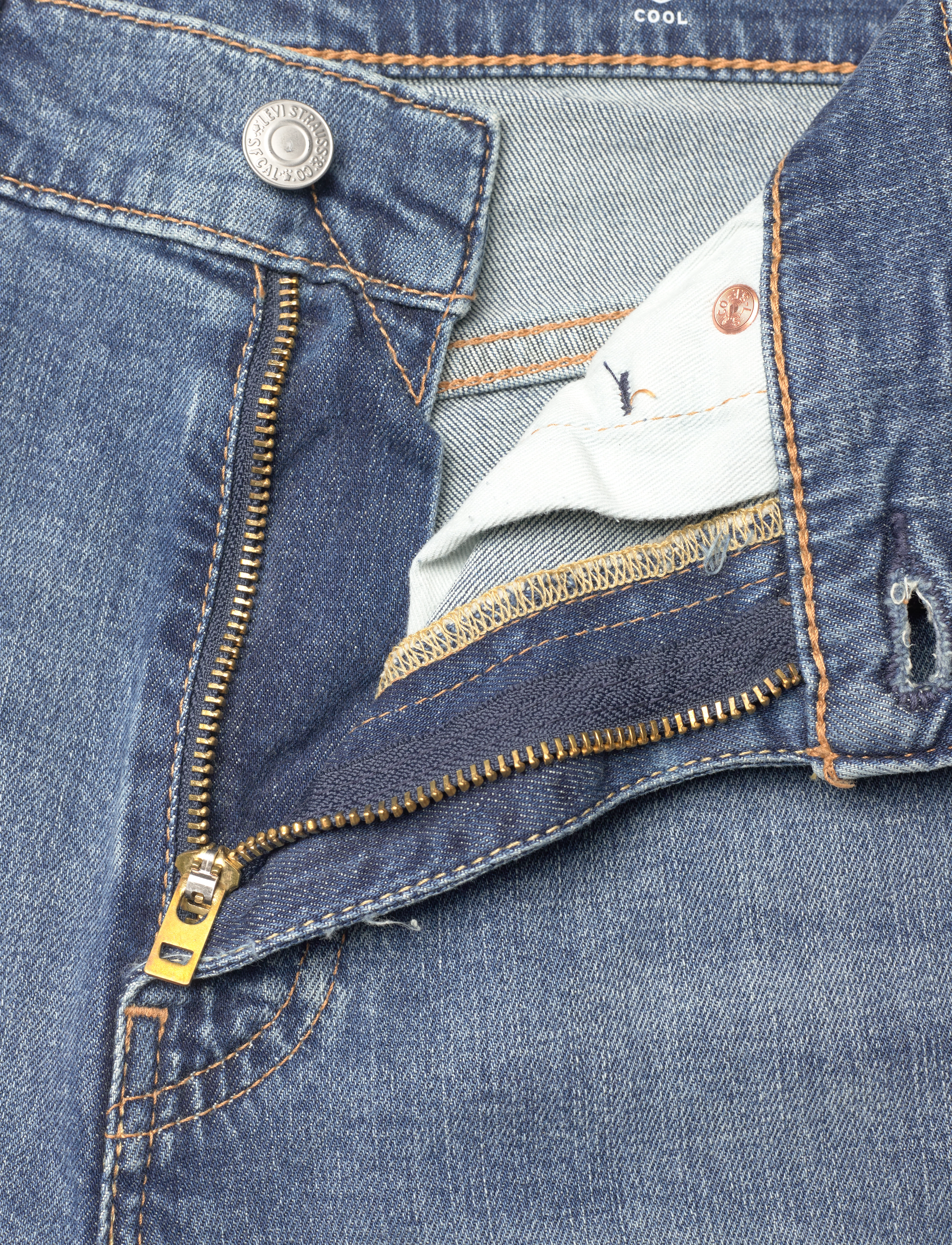 Levi's® - 512 SLIM TAPER POOLSIDE DX COO - med indigo - worn in - 4