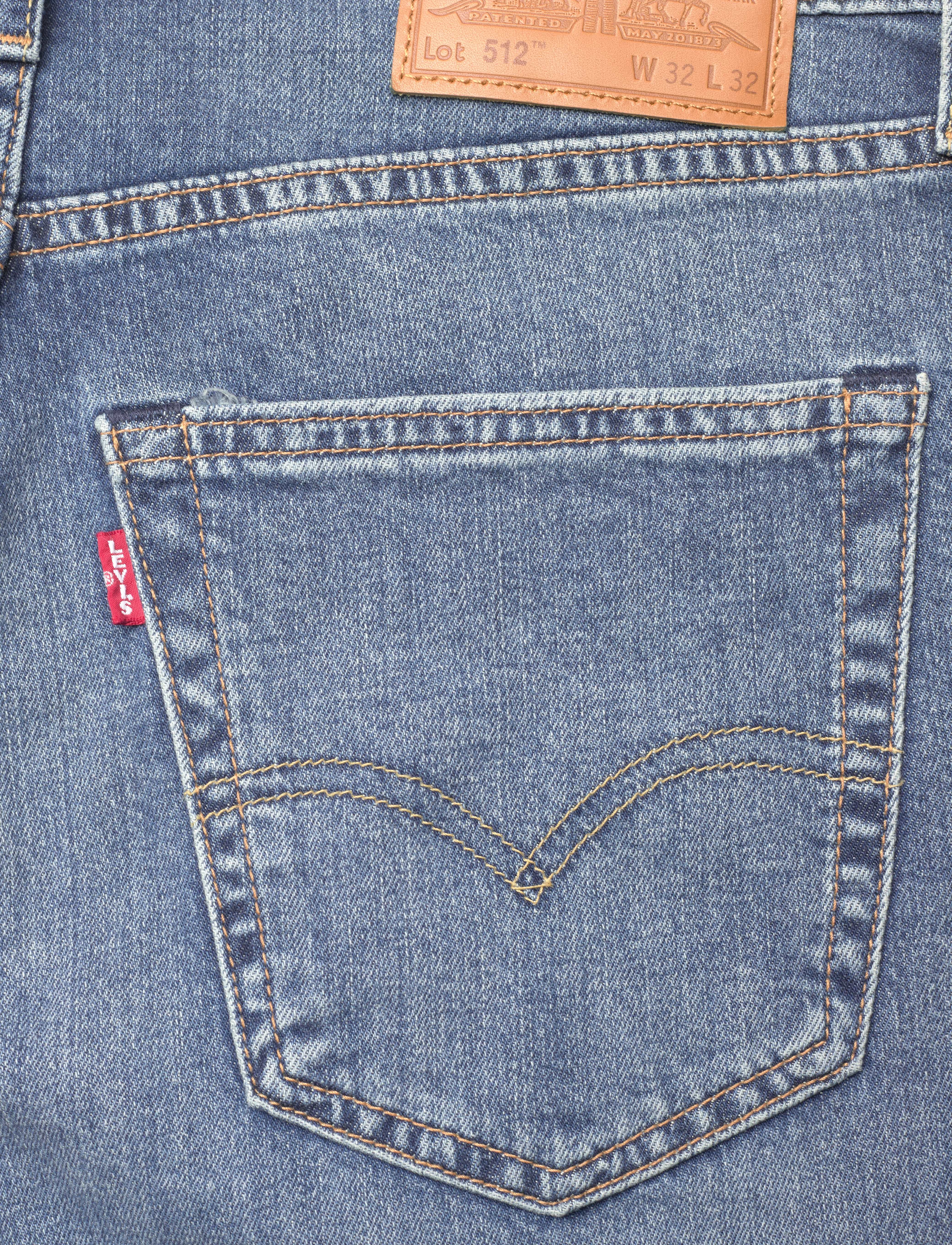 Levi's® - 512 SLIM TAPER POOLSIDE DX COO - med indigo - worn in - 5