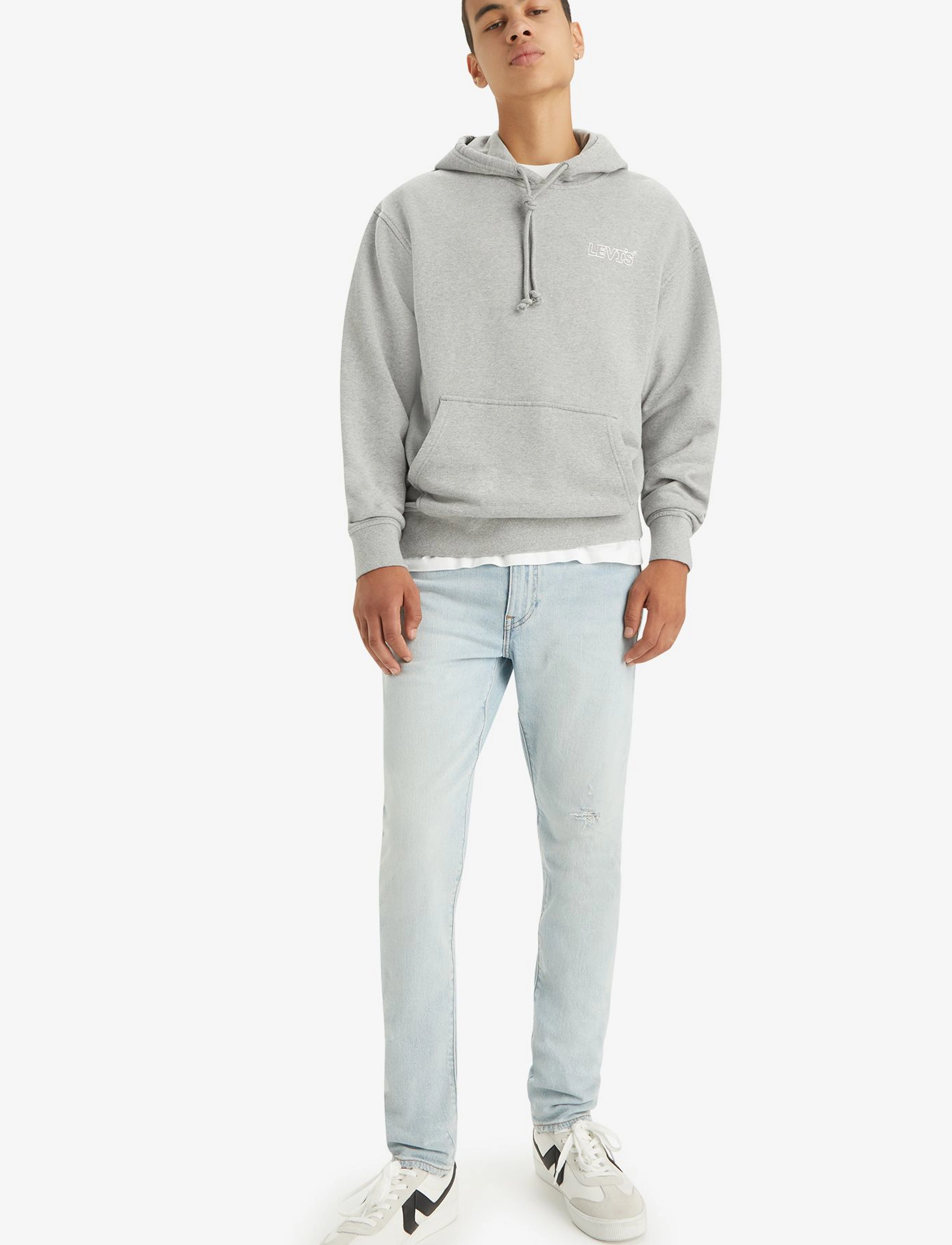LEVI´S Men - 512 SLIM TAPER THE SWEET LIFE - light indigo - worn in - 5