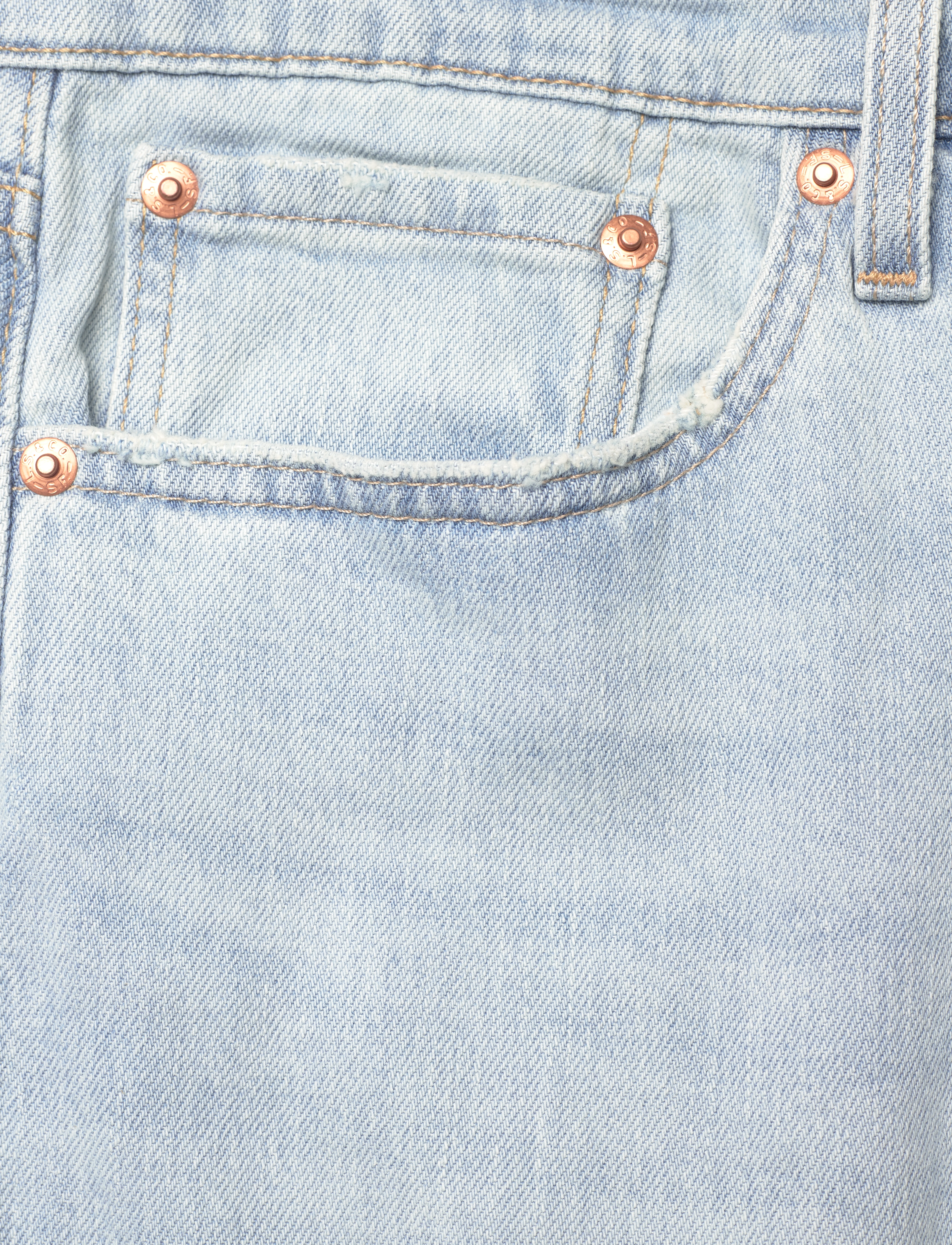 LEVI´S Men - 512 SLIM TAPER THE SWEET LIFE - light indigo - worn in - 2