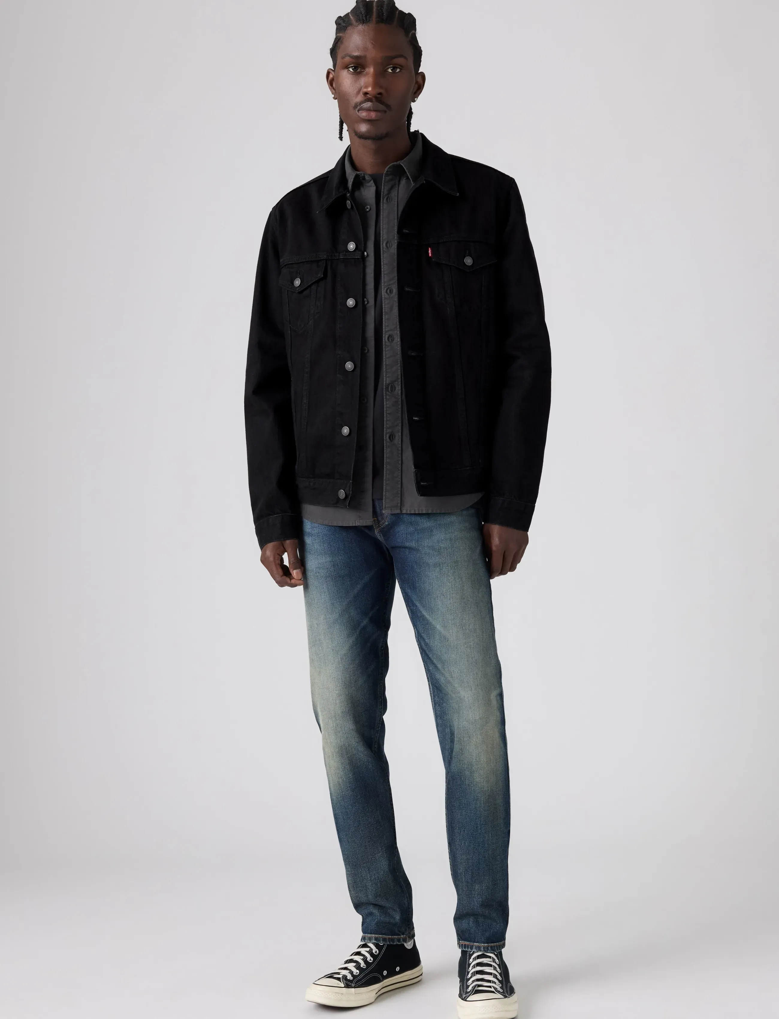 Levi's® - 512 SLIM TAPER FOR THE THRILL - bukser & jeans - dark indigo - worn in - 0