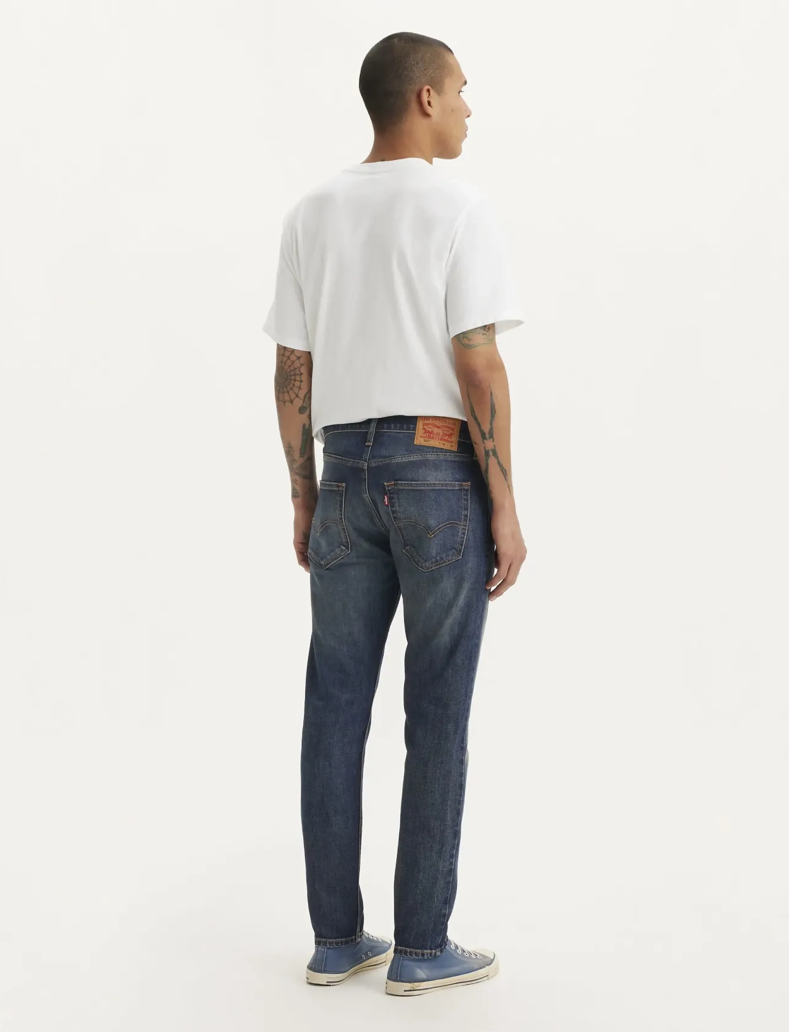 Levi's® - 512 SLIM TAPER FOR THE THRILL - bukser & jeans - dark indigo - worn in - 4