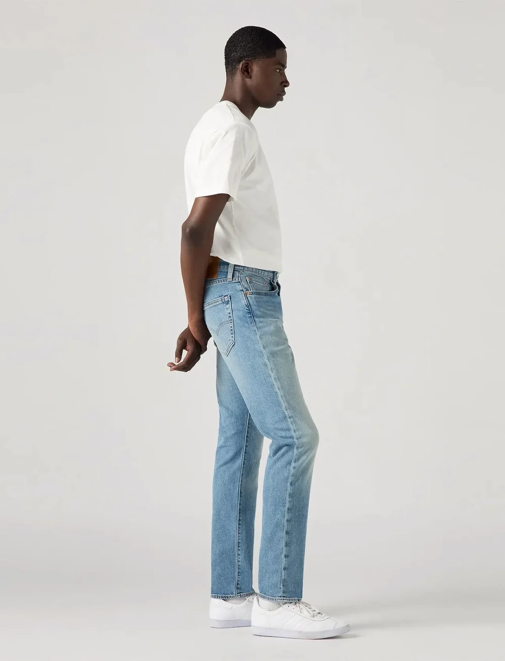 Levi's® - 512 SLIM TAPER PEER PRESSURE - slim jeans - med indigo - worn in - 3