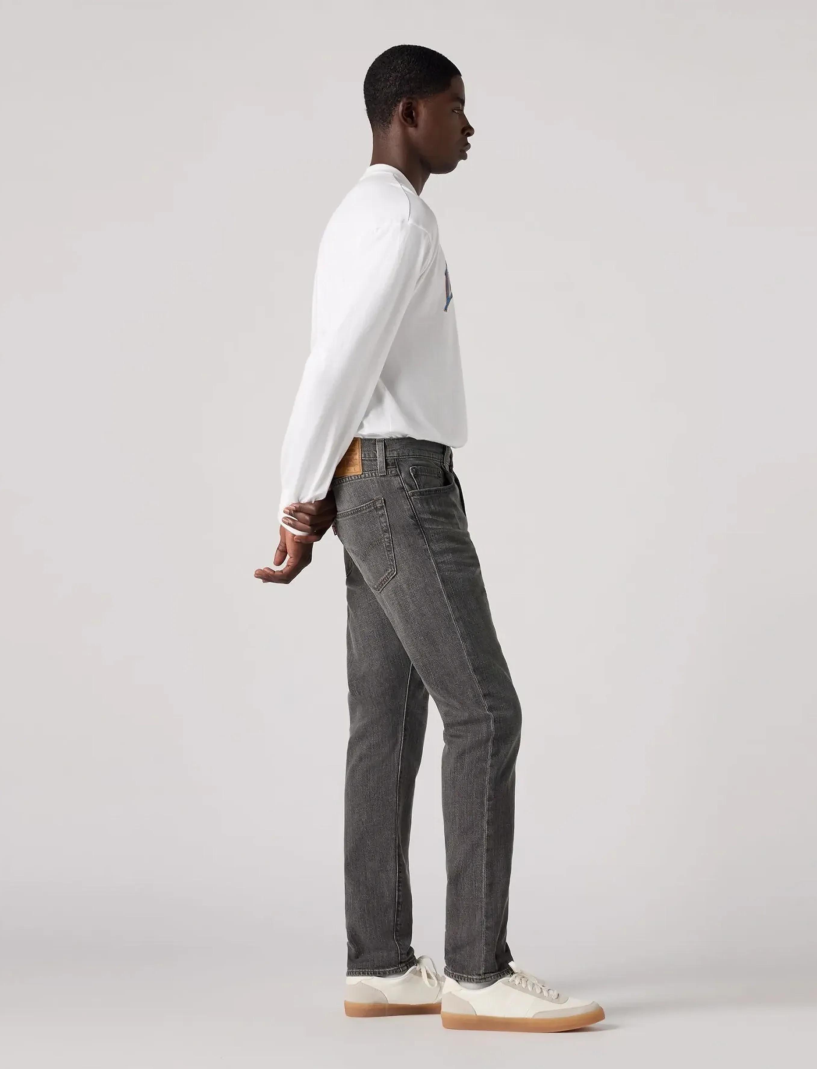 Levi's® - 512 SLIM TAPER SLICKED BACK LT - hosen & jeans - blacks - 3