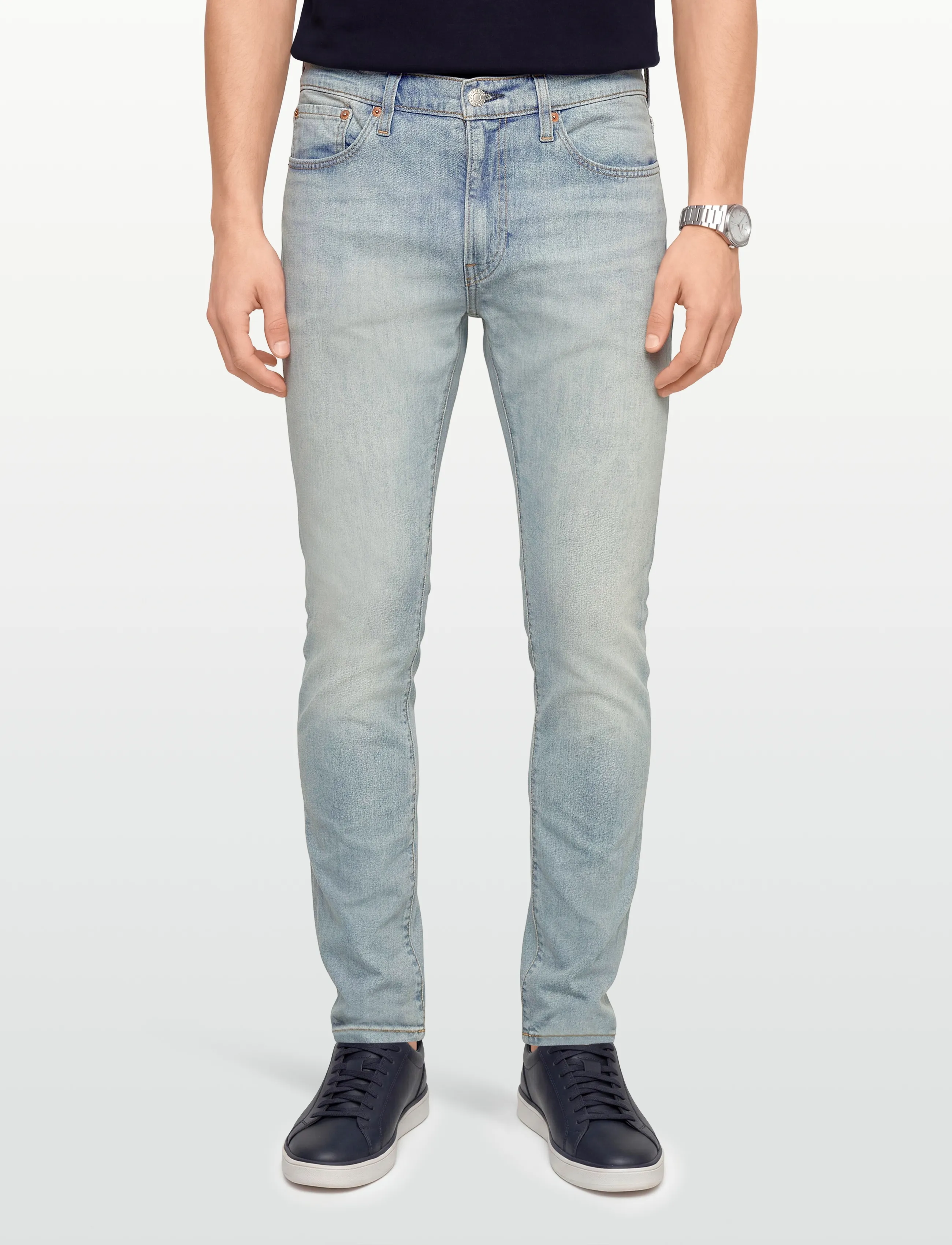 Levi's® - 512 SLIM TAPER PALE MOONLIGHT - tapered jeans - light indigo - worn in - 3