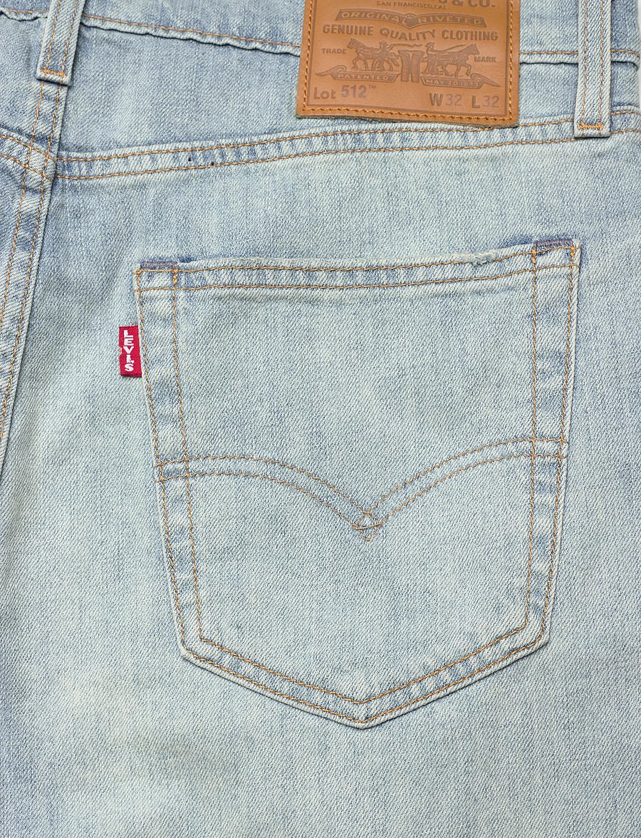 Levi's® - 512 SLIM TAPER PALE MOONLIGHT - tapered-lõikega teksad - light indigo - worn in - 4