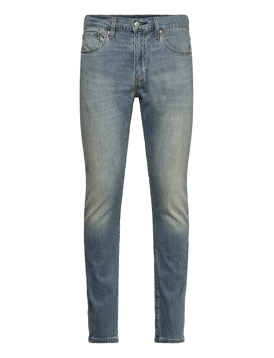 Levi's® - 512 SLIM TAPER SAY MORE LTWT - kitsad teksad - med indigo - worn in - 1