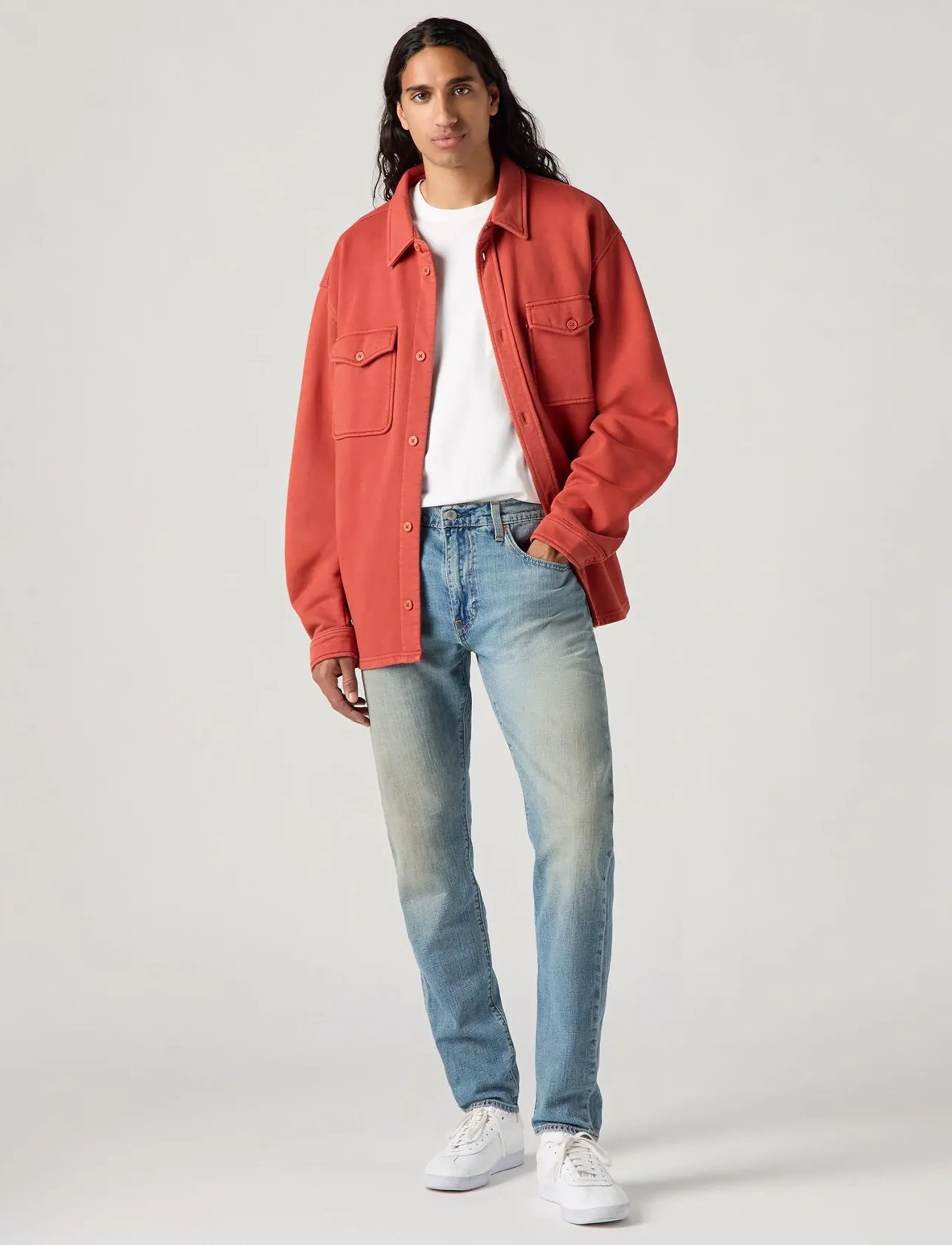 Levi's 512 Slim Taper Say More Ltwt, 36 x 34, Blue, Jeans > Smalle, Herre