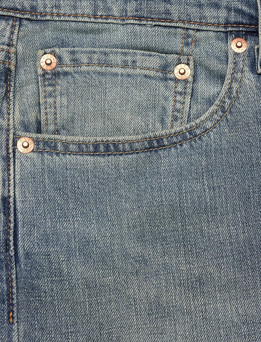 Levi's® - 512 SLIM TAPER SAY MORE LTWT - kitsad teksad - med indigo - worn in - 4