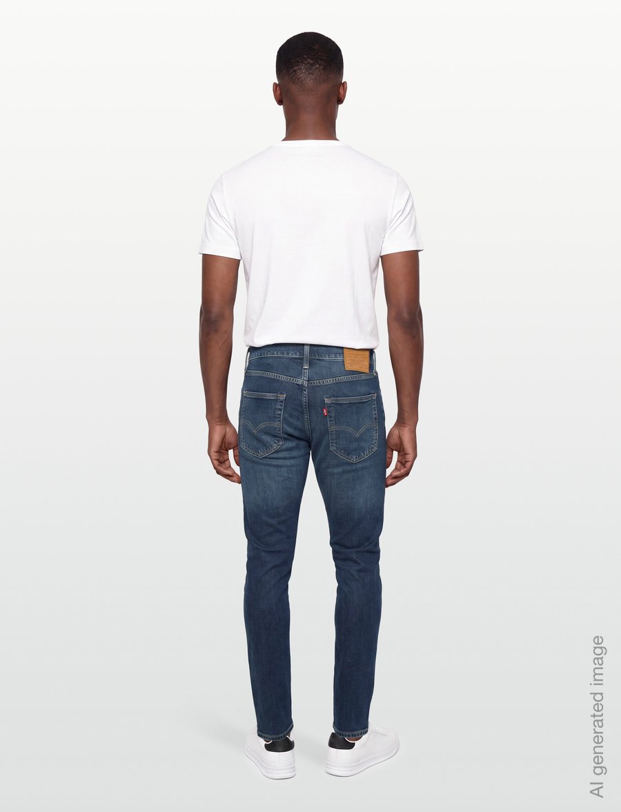 Levi's® - 512 SLIM TAPER BREAKING NEWS - schmal zulaufende jeans - dark indigo - worn in - 4