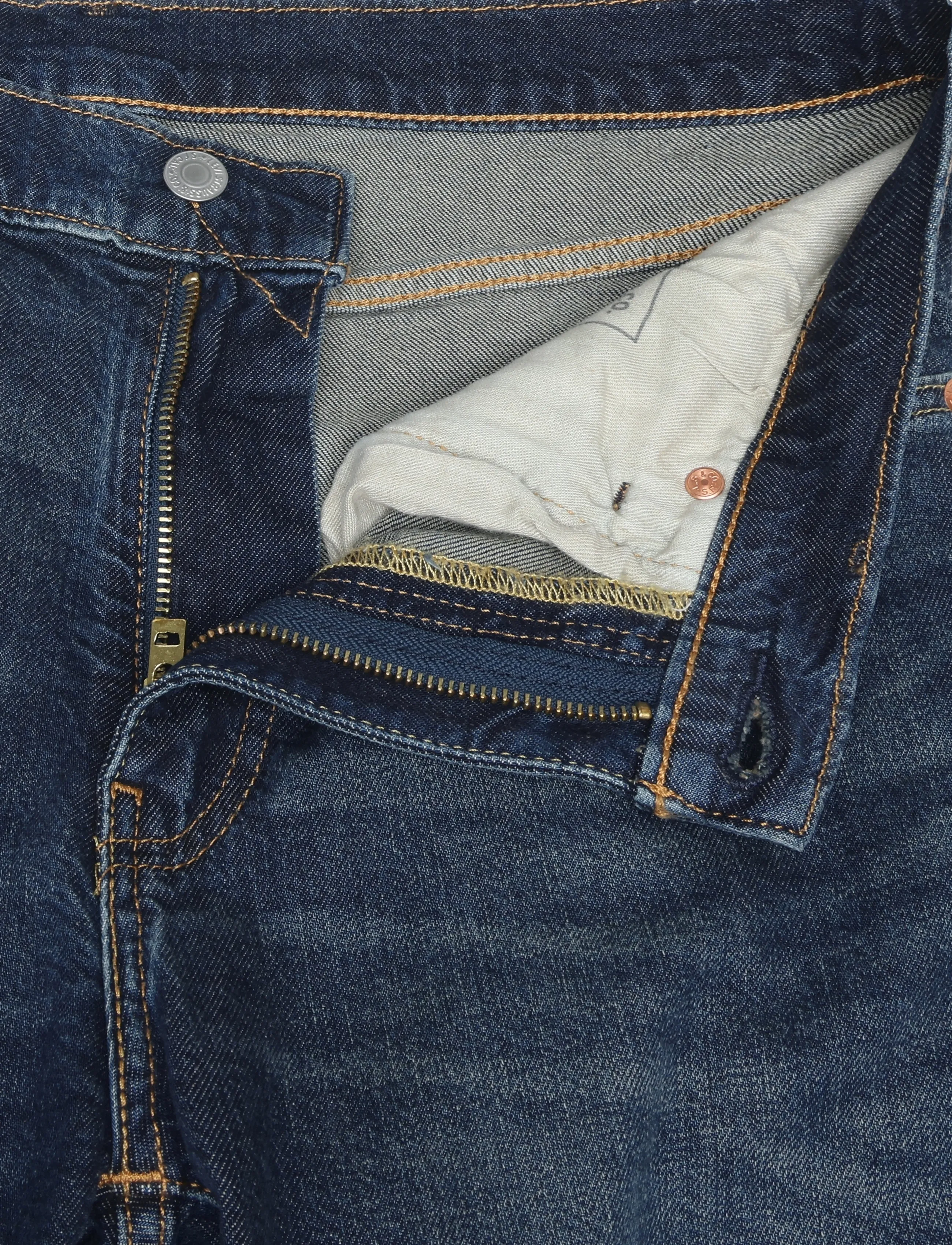 Levi's® - 512 SLIM TAPER BREAKING NEWS - dark indigo - worn in - 3