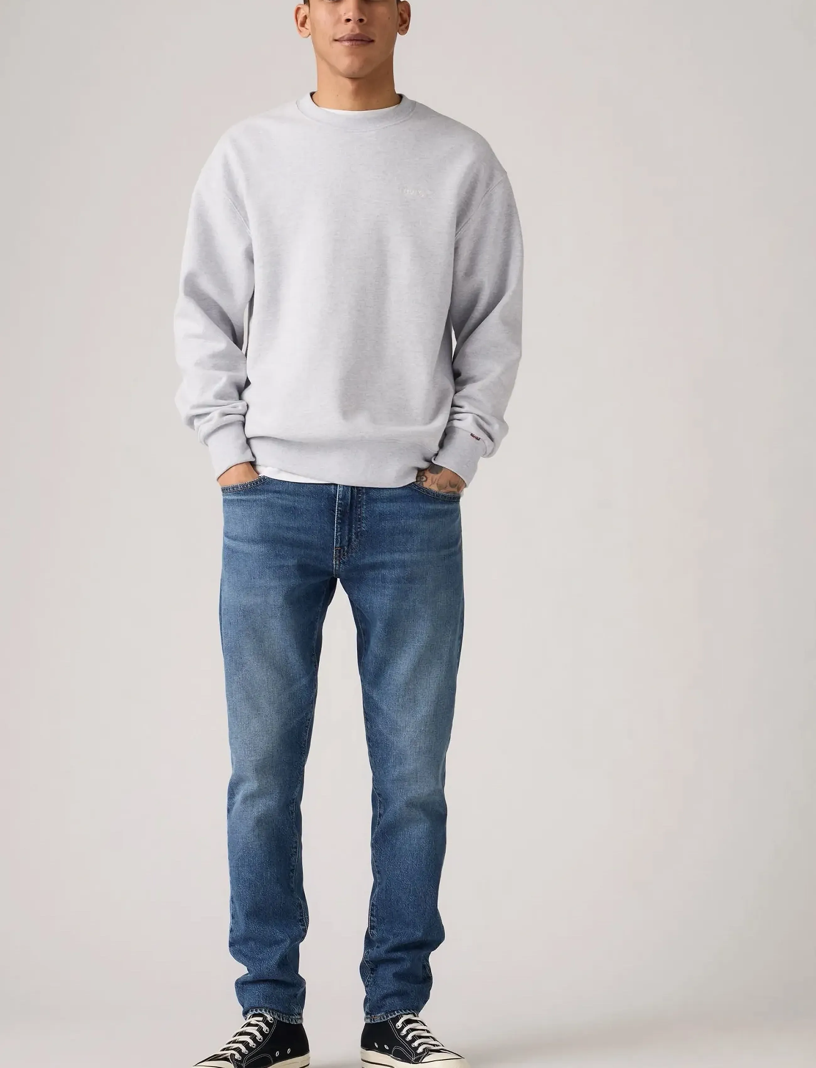 Levi's® 512 SLIM TAPER RAINY AFTERNOON - Bestsellere - MED INDIGO - WORN IN / blue