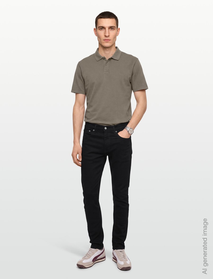 Levi's® - 512 SLIM TAPER STABLACK - schmal zulaufende jeans - blacks - 0